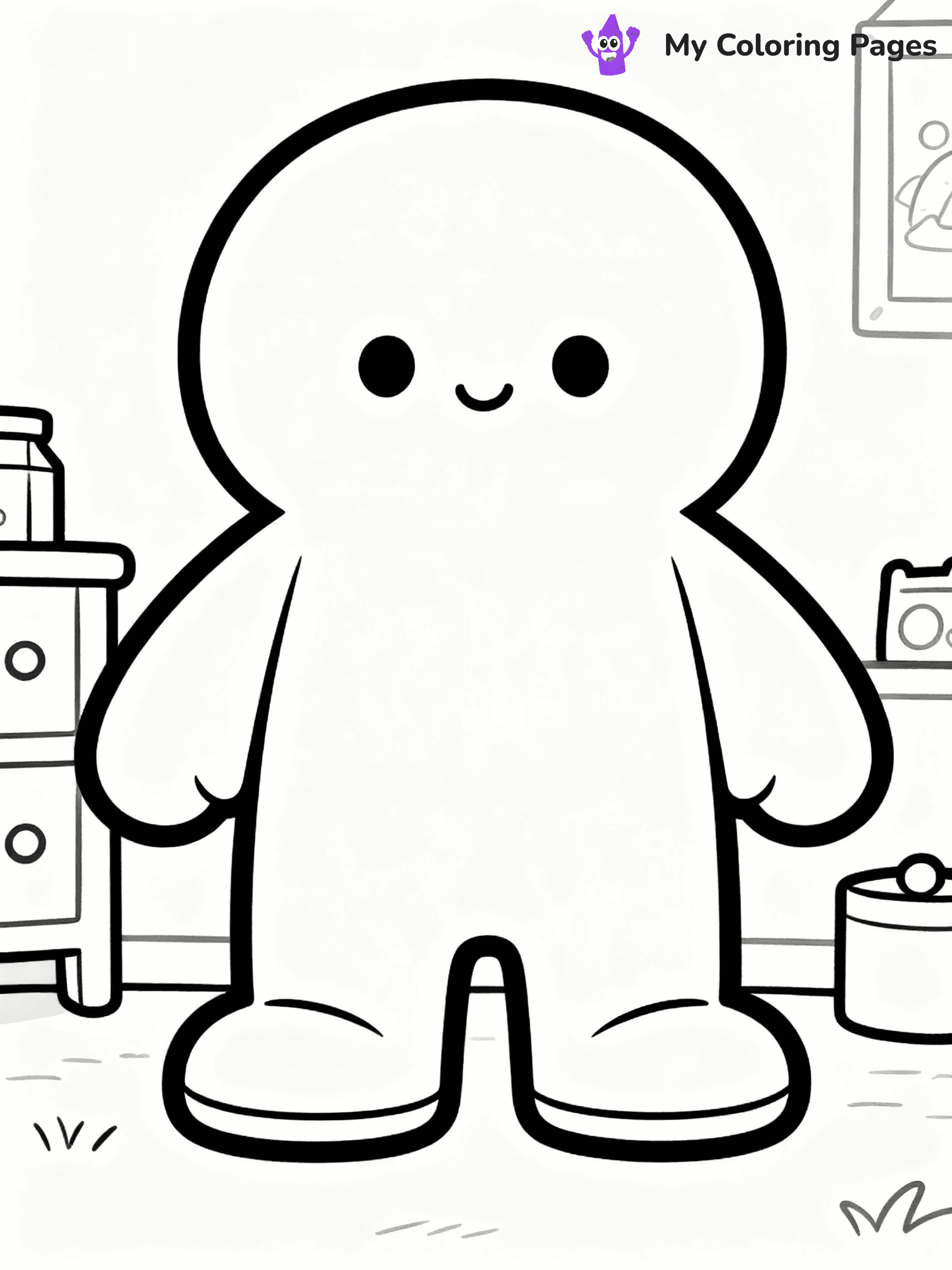 Lankybox Coloring Pages - 6