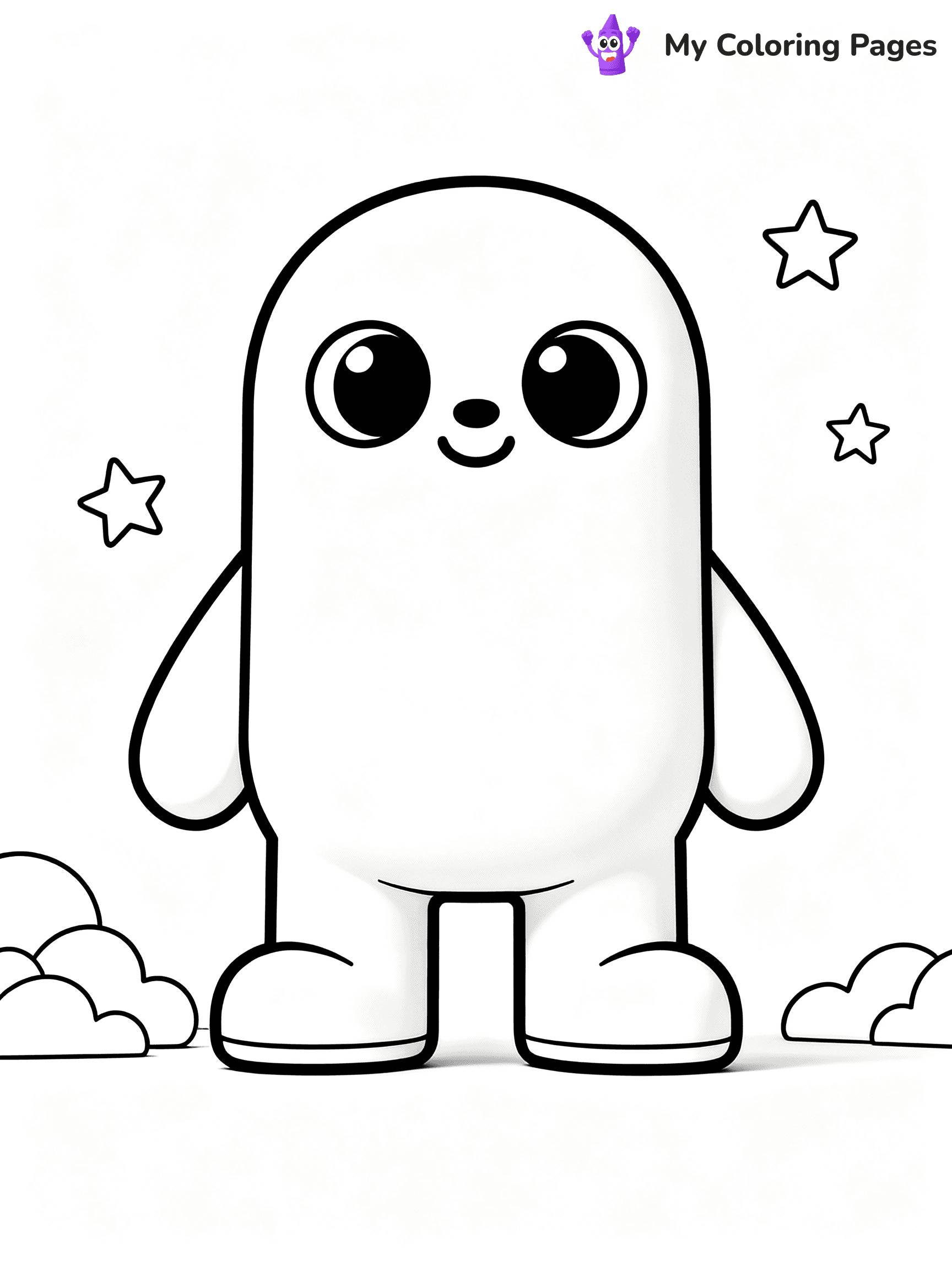 Lankybox Coloring Pages - 3