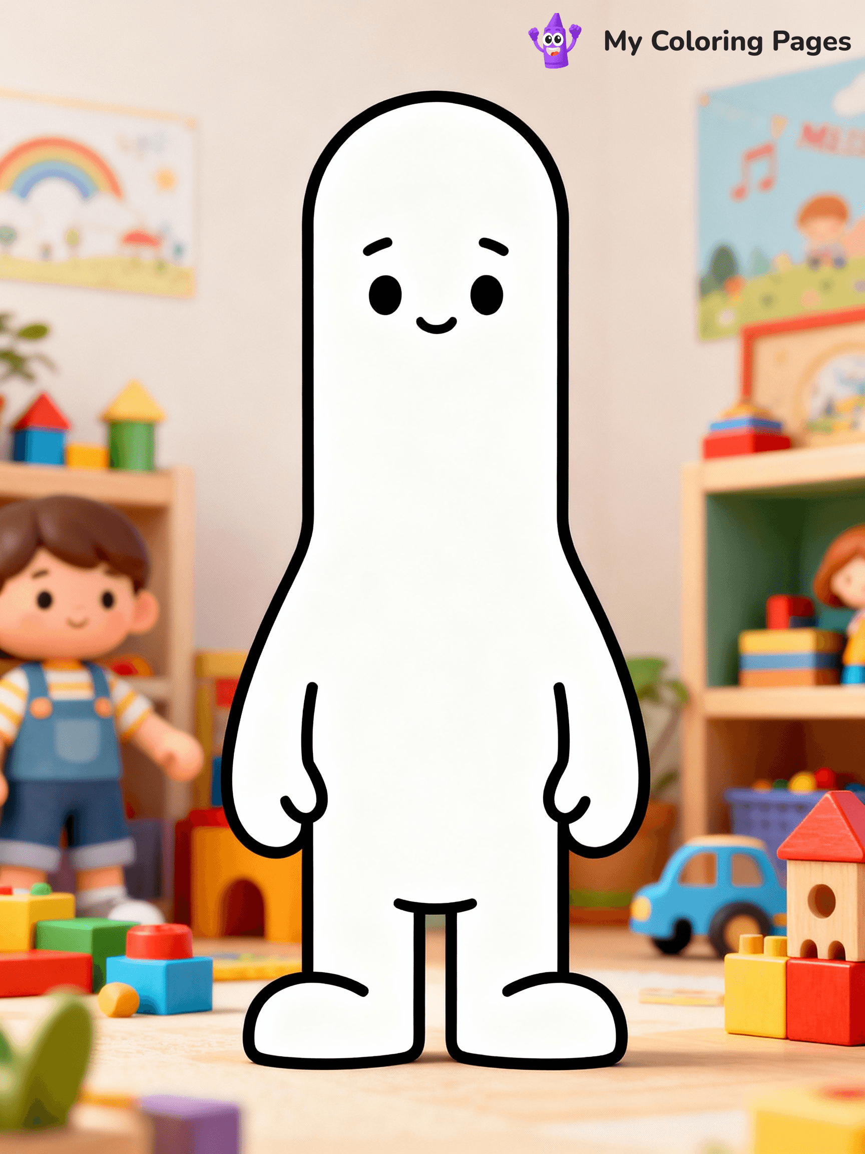 Lankybox Coloring Pages - 2