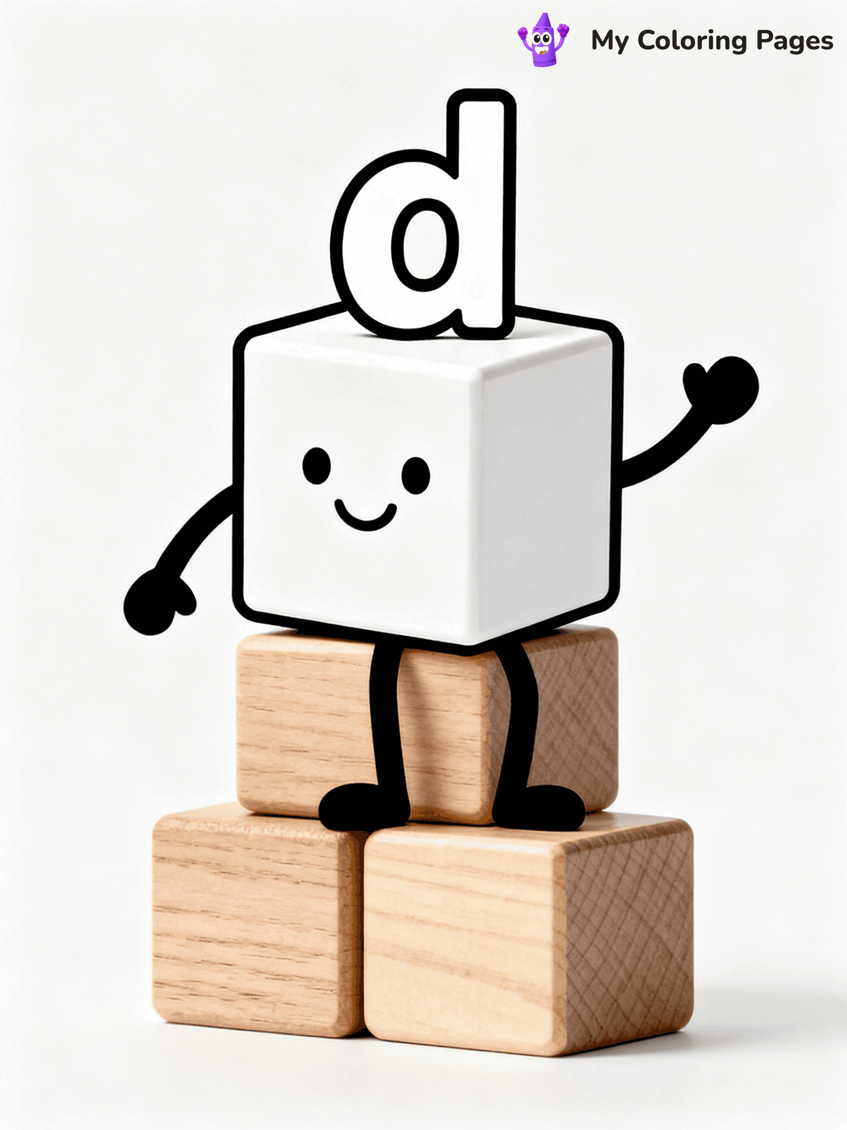 Alphablocks Coloring Pages - 34