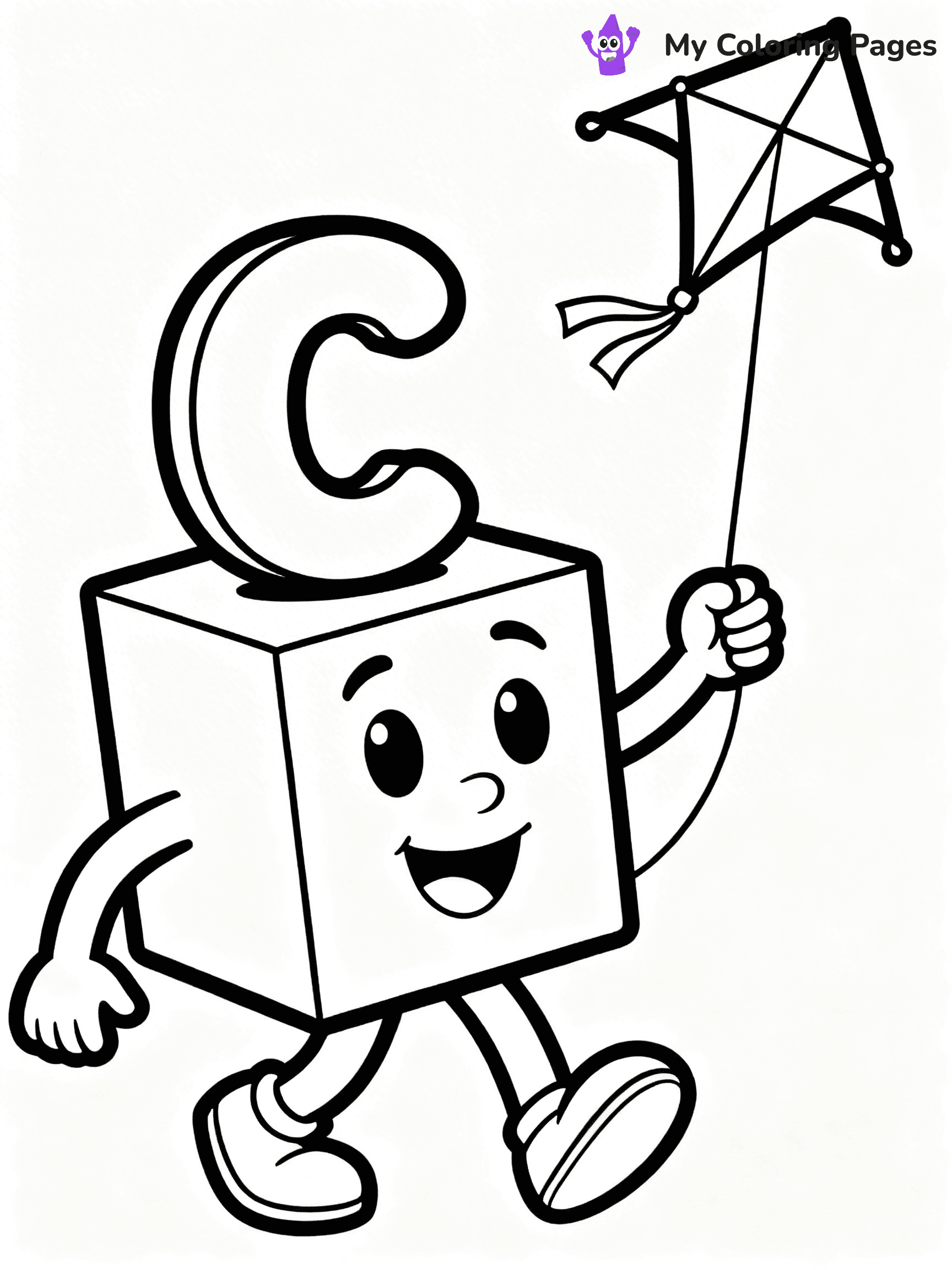 Alphablocks Coloring Pages - 27