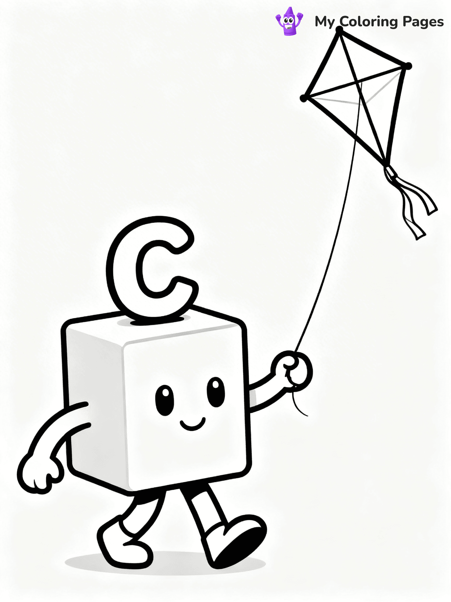 Alphablocks Coloring Pages - 26