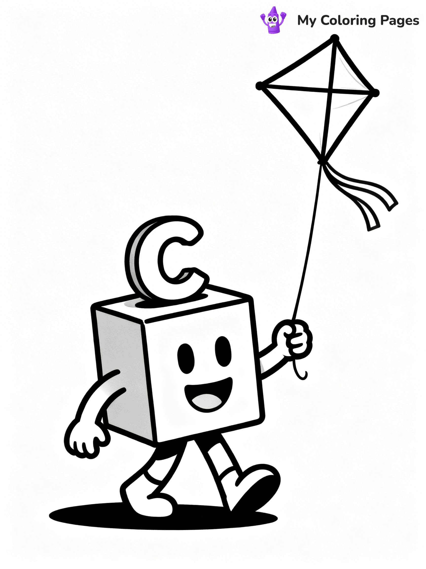Alphablocks Coloring Pages - 6