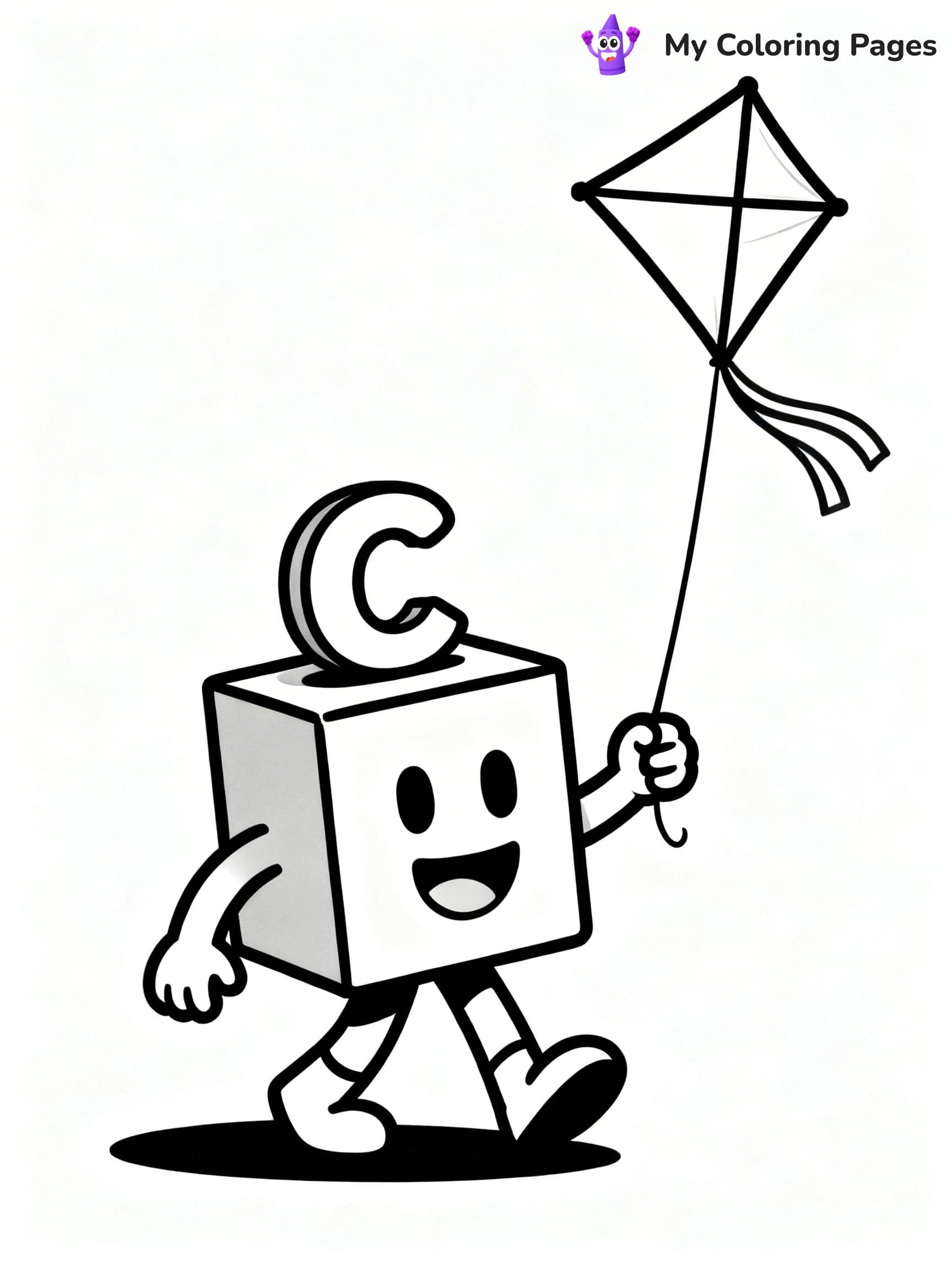 Alphablocks Coloring Pages - 6