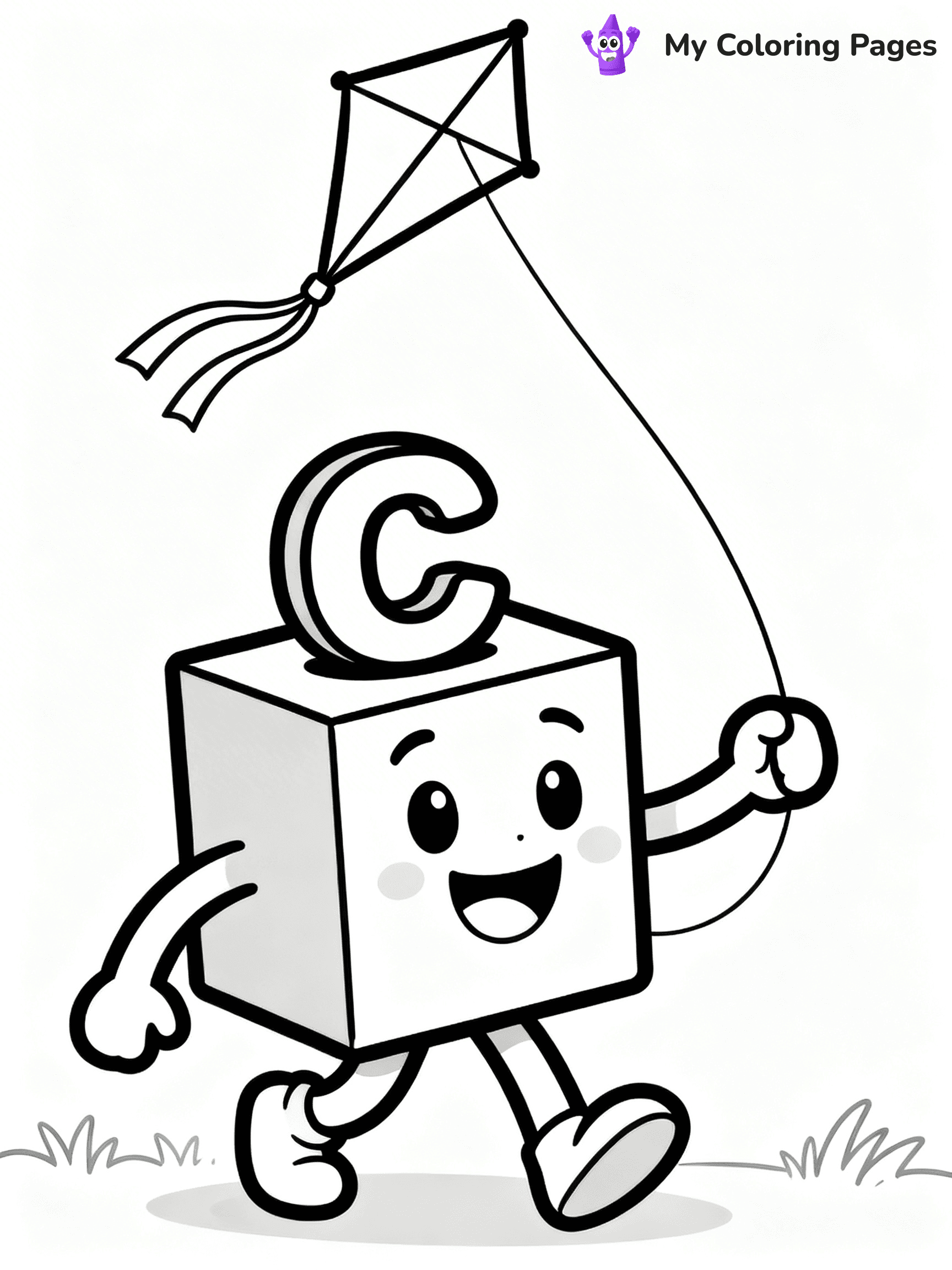 Alphablocks Coloring Pages - 5