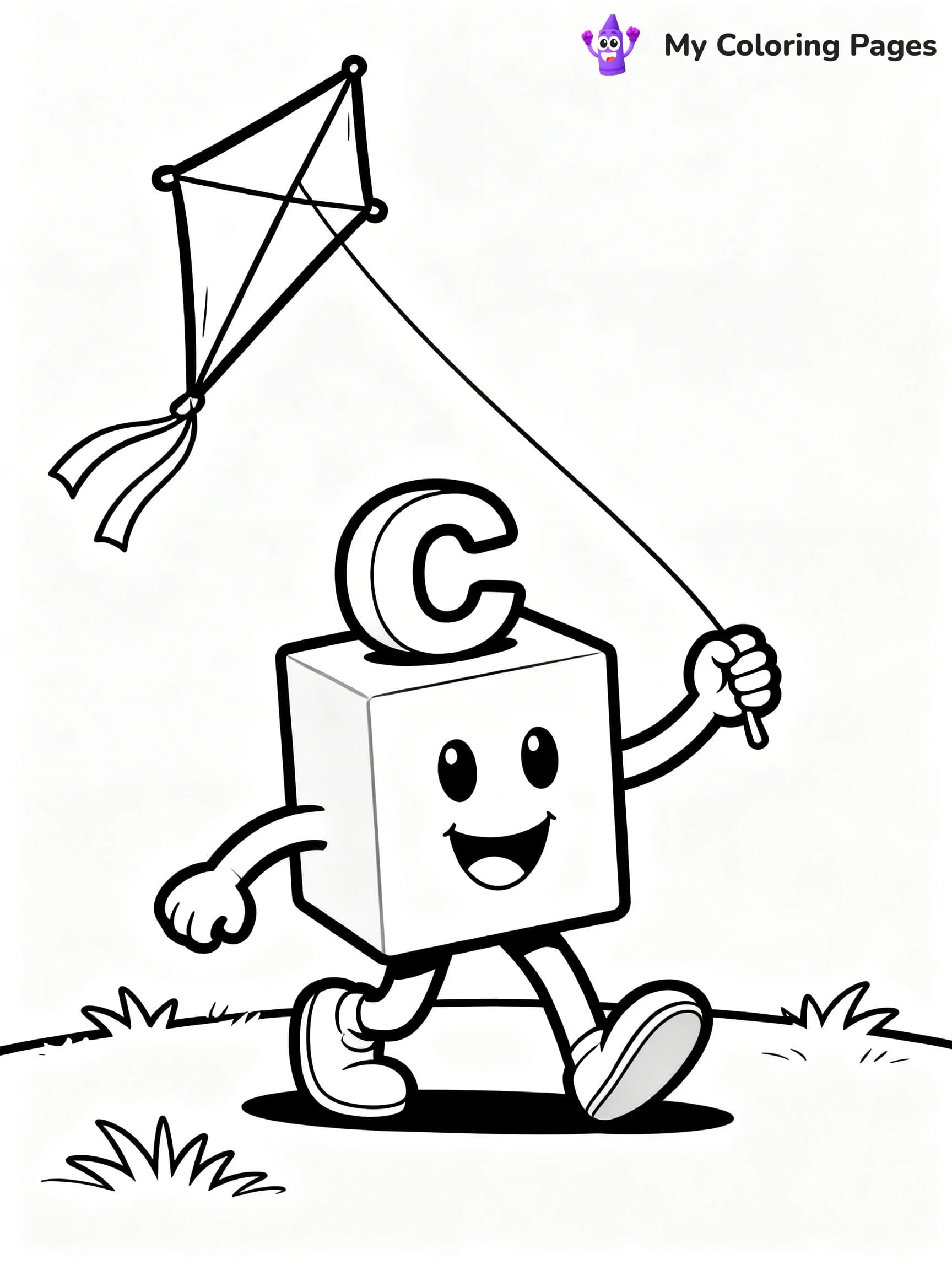 Alphablocks Coloring Pages - 4