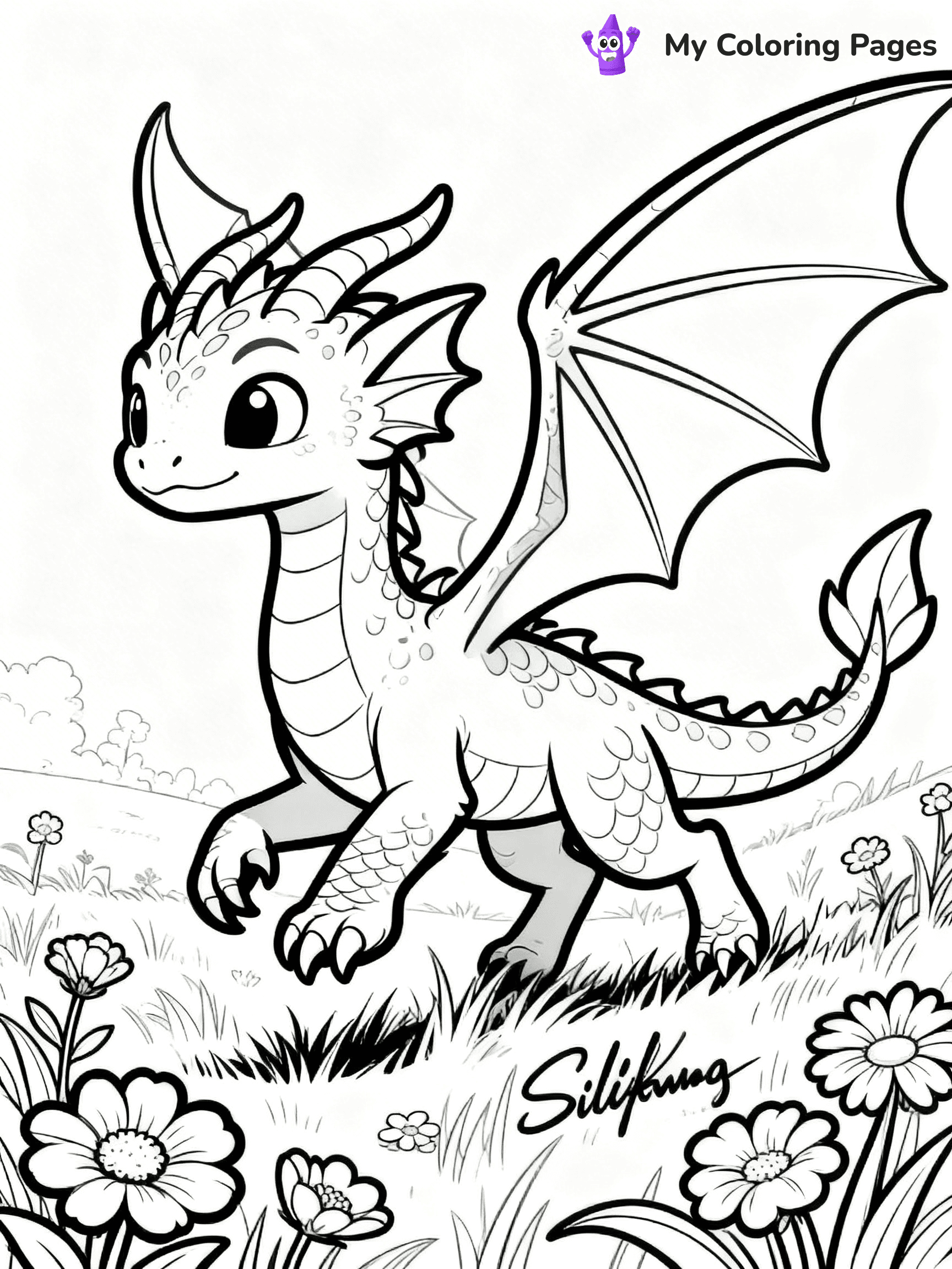 Wings of Fire Coloring Pages Silkwing - 10
