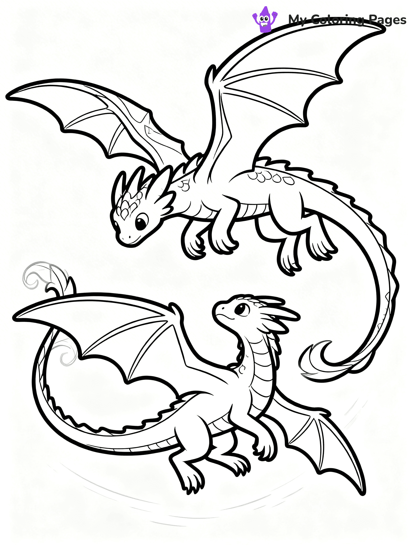 Wings of Fire Coloring Pages Silkwing - 3
