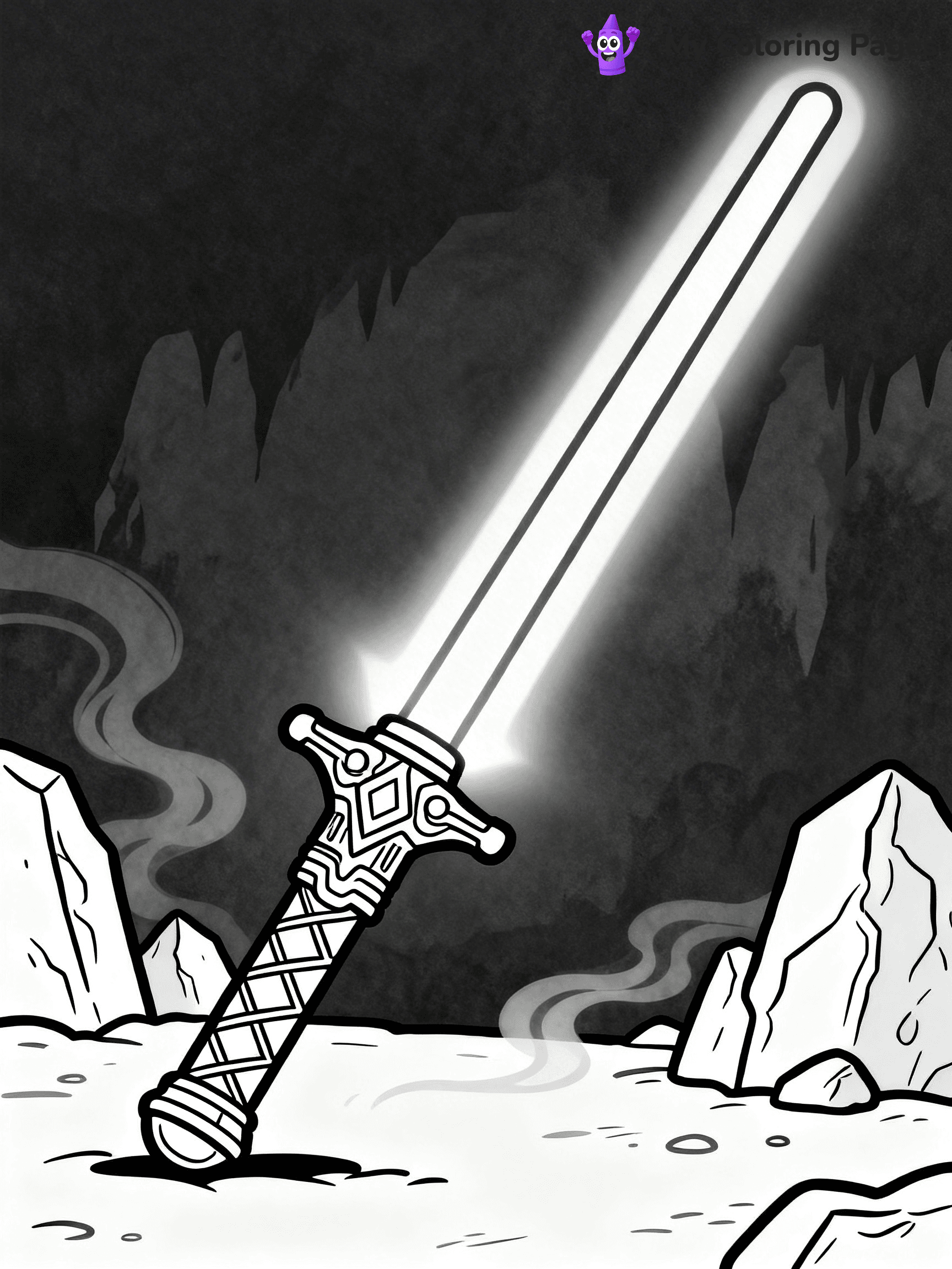 Lightsaber Coloring Pages - 24