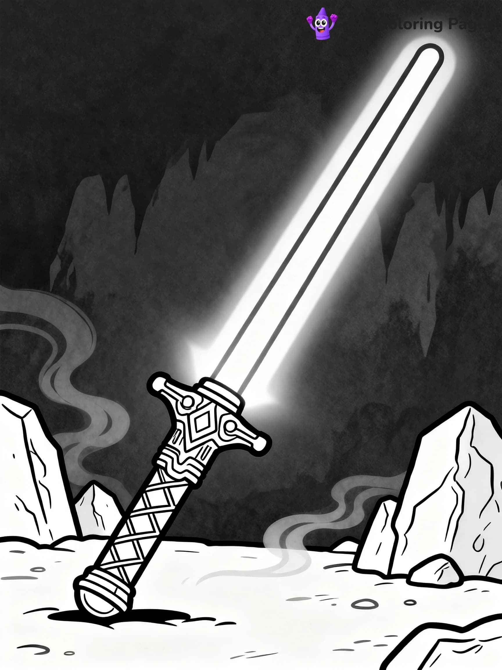 Lightsaber Coloring Pages - 24