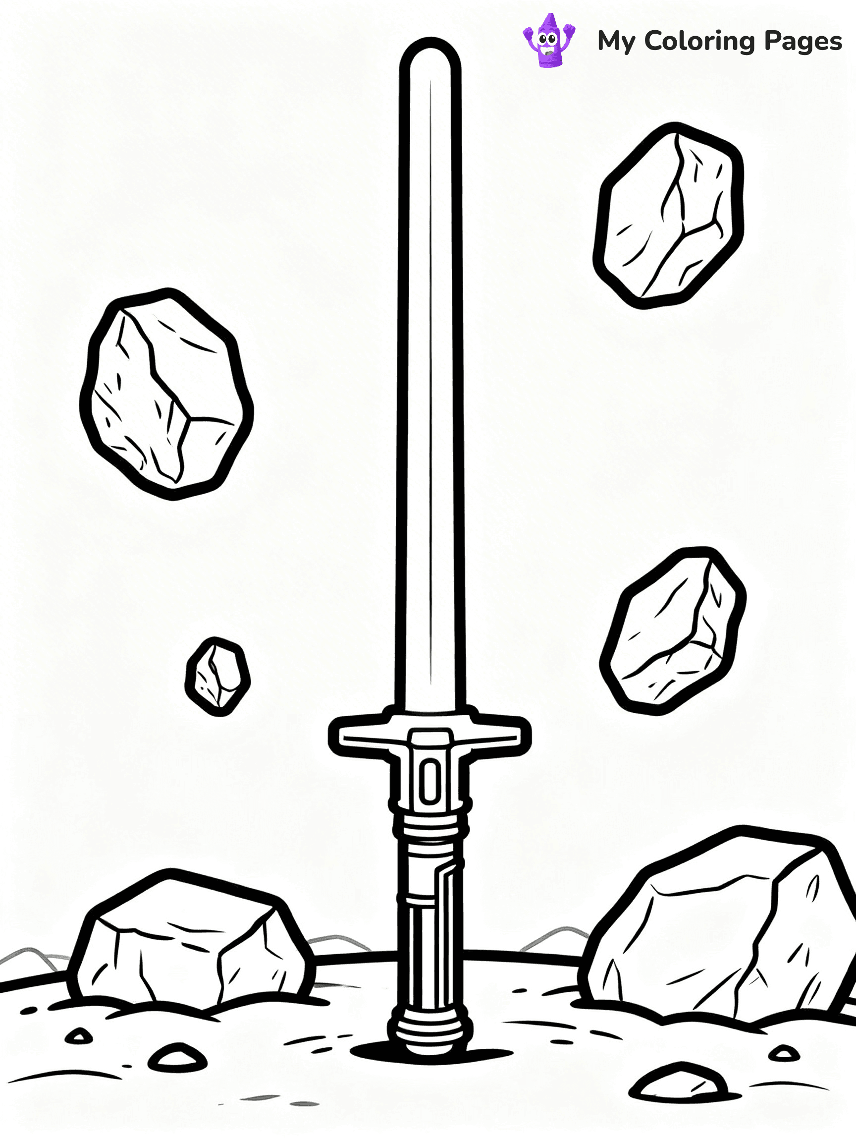 Lightsaber Coloring Pages - 21