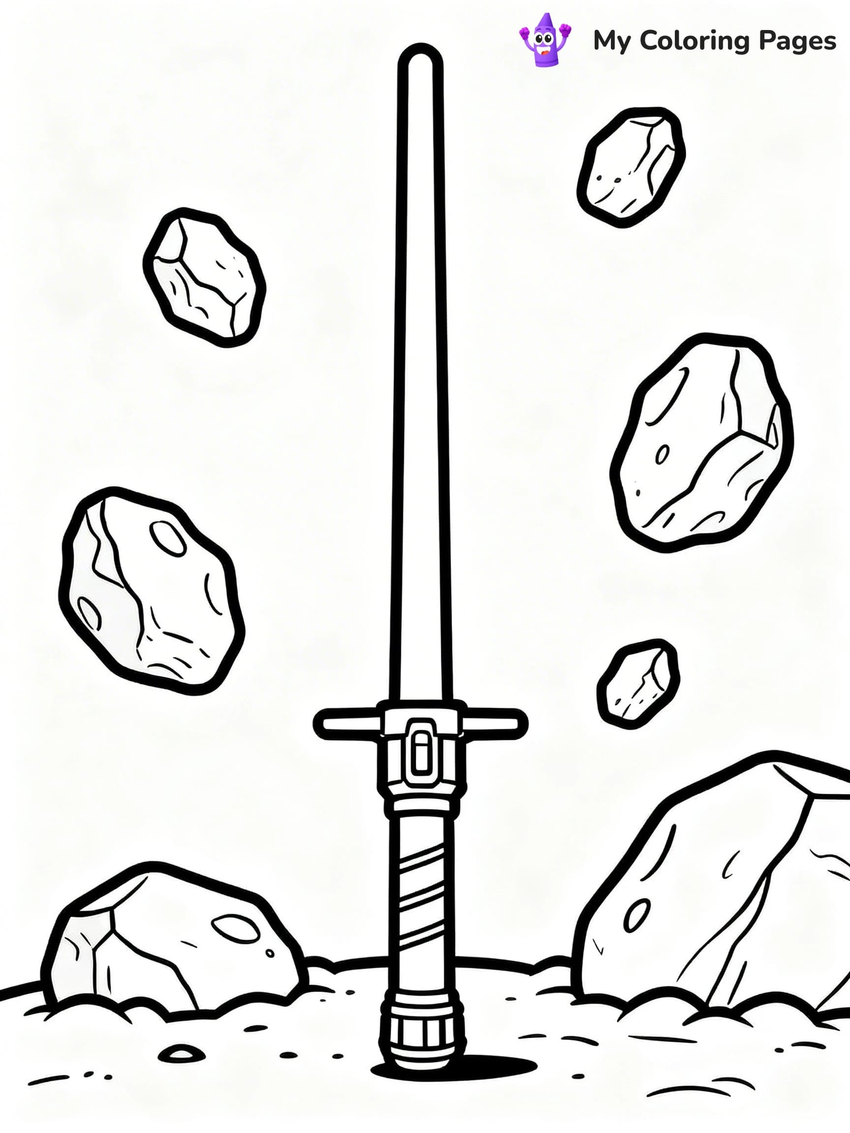 Lightsaber Coloring Pages - 20