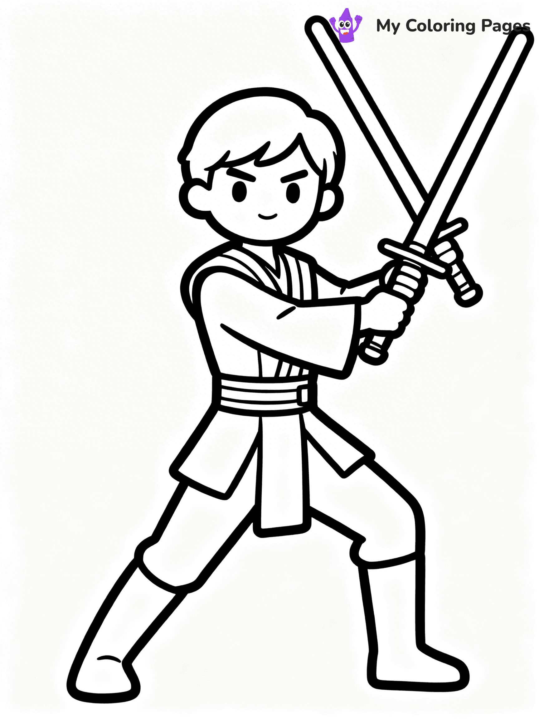 Lightsaber Coloring Pages - 17