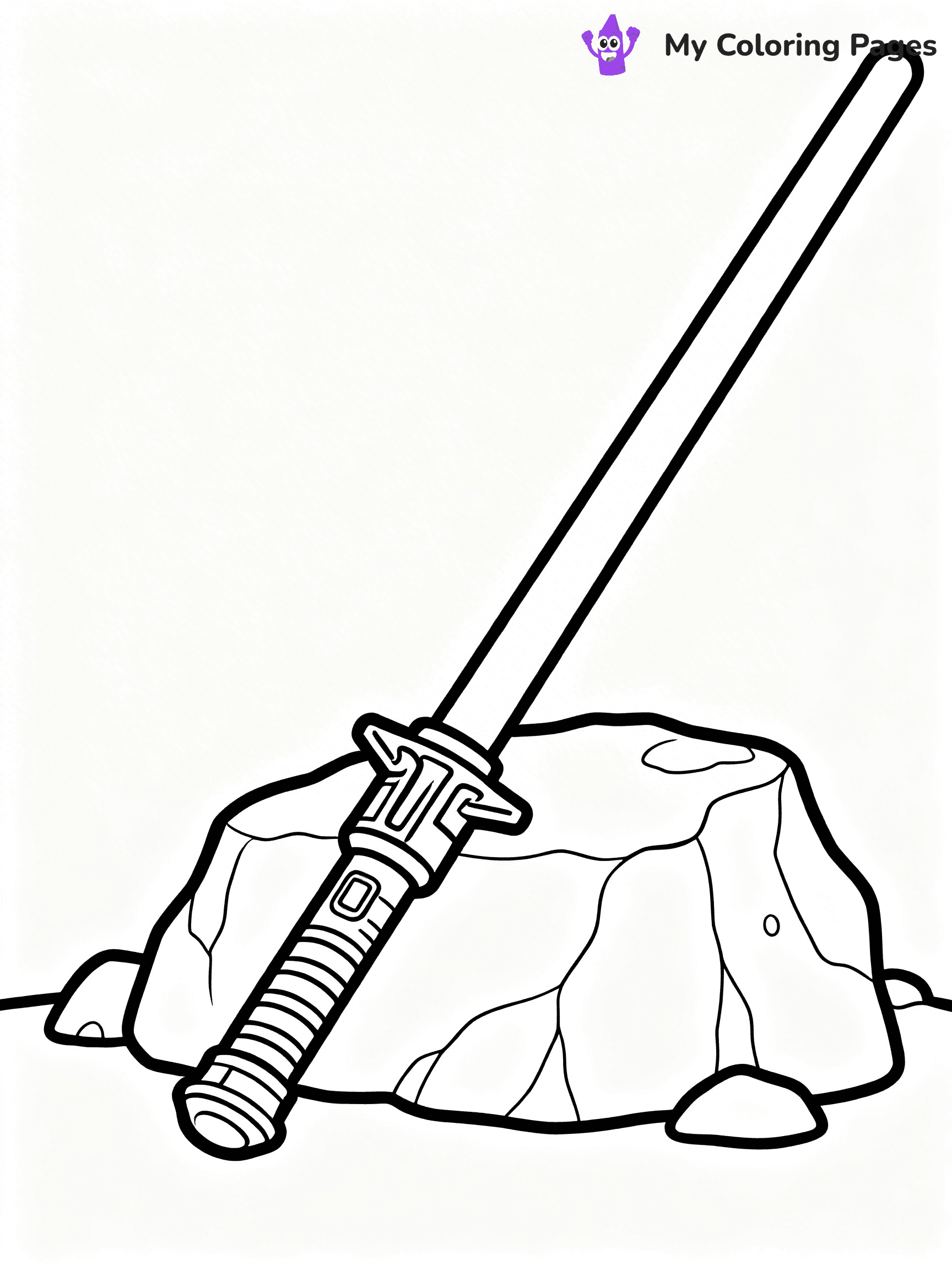 Lightsaber Coloring Pages - 3