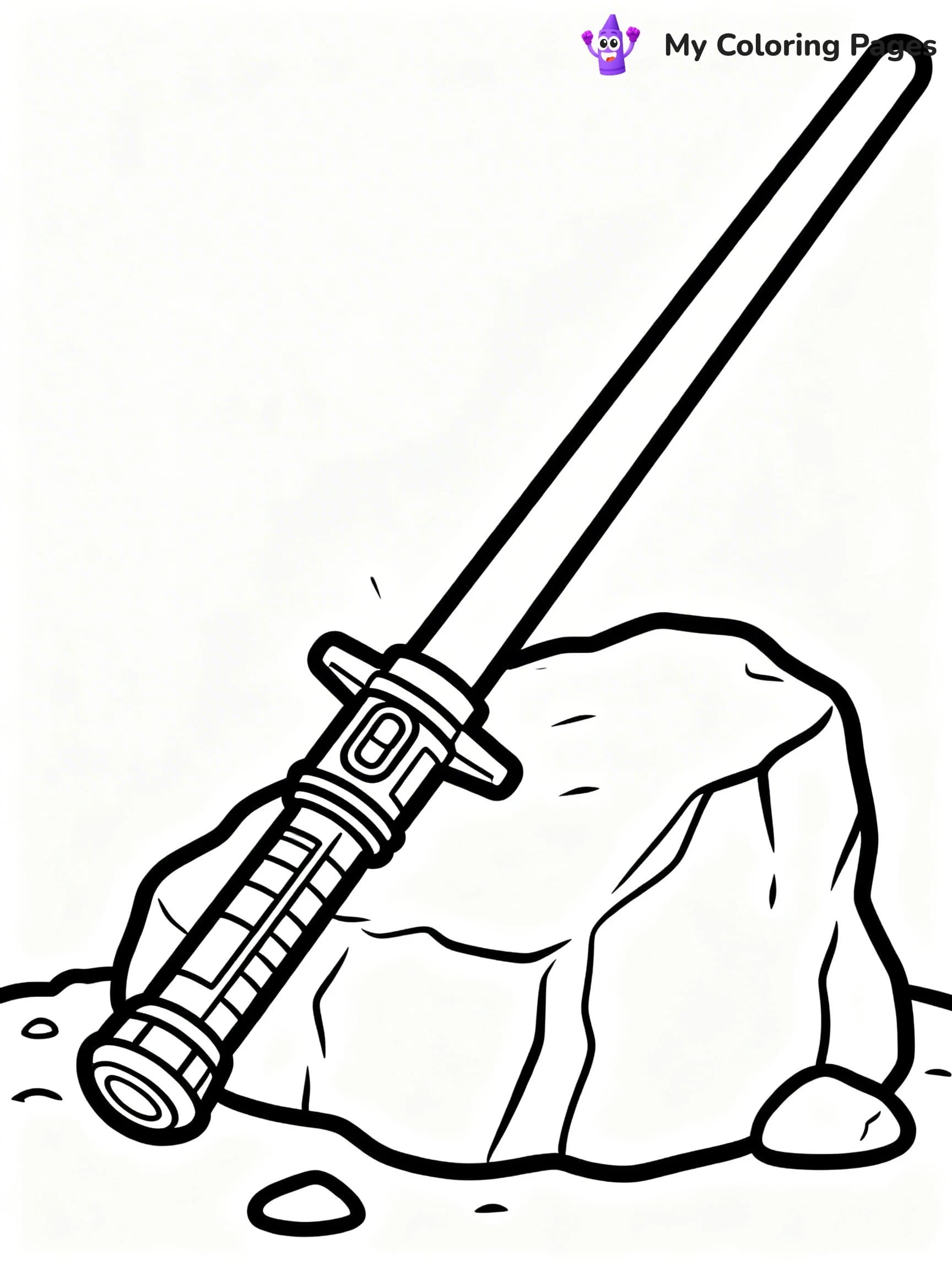Lightsaber Coloring Pages - 9