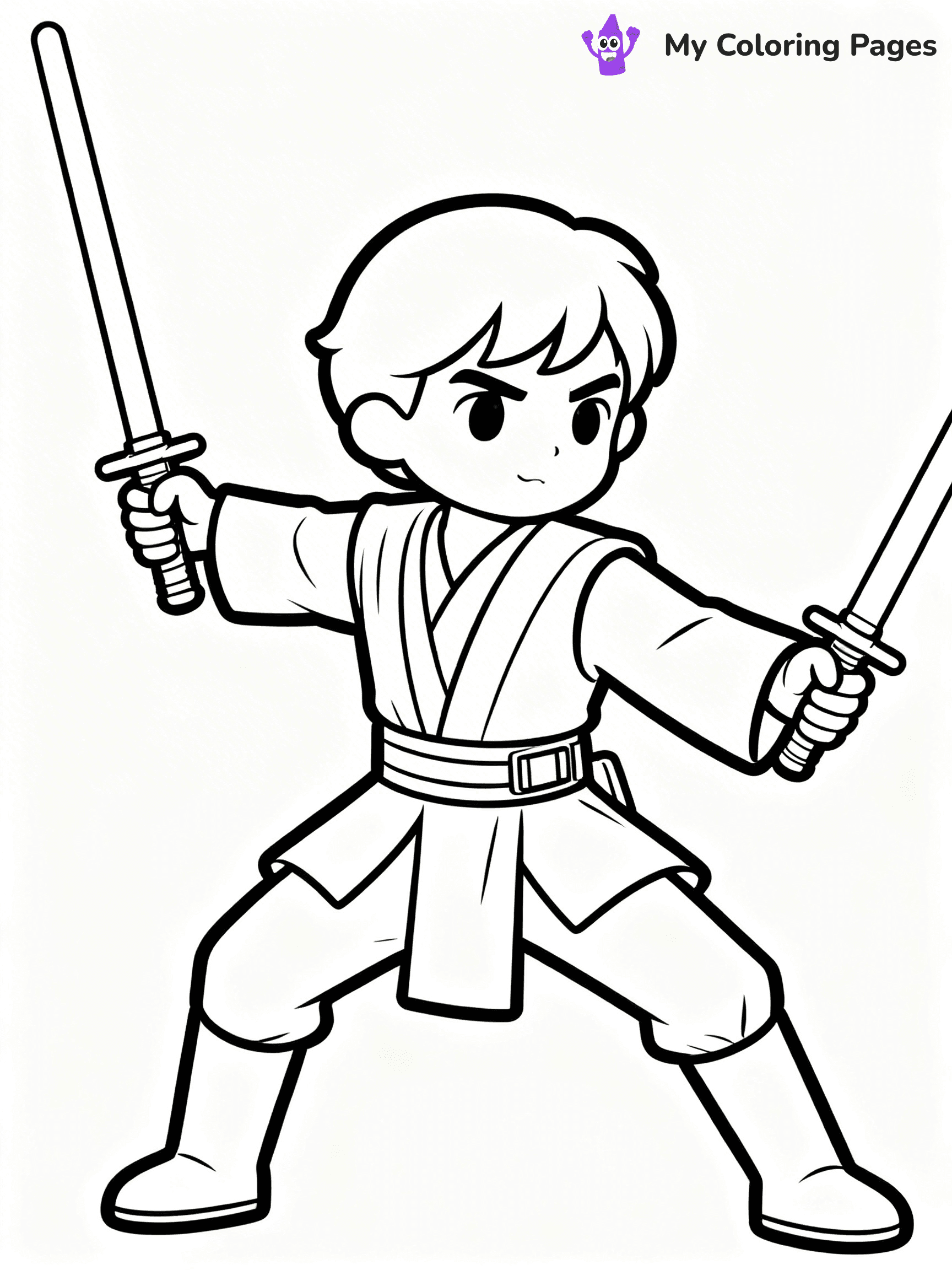 Lightsaber Coloring Pages - 5