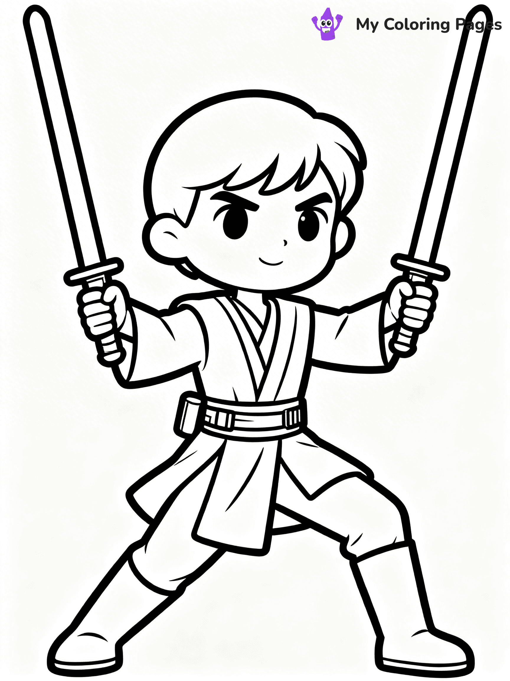 Lightsaber Coloring Pages - 4