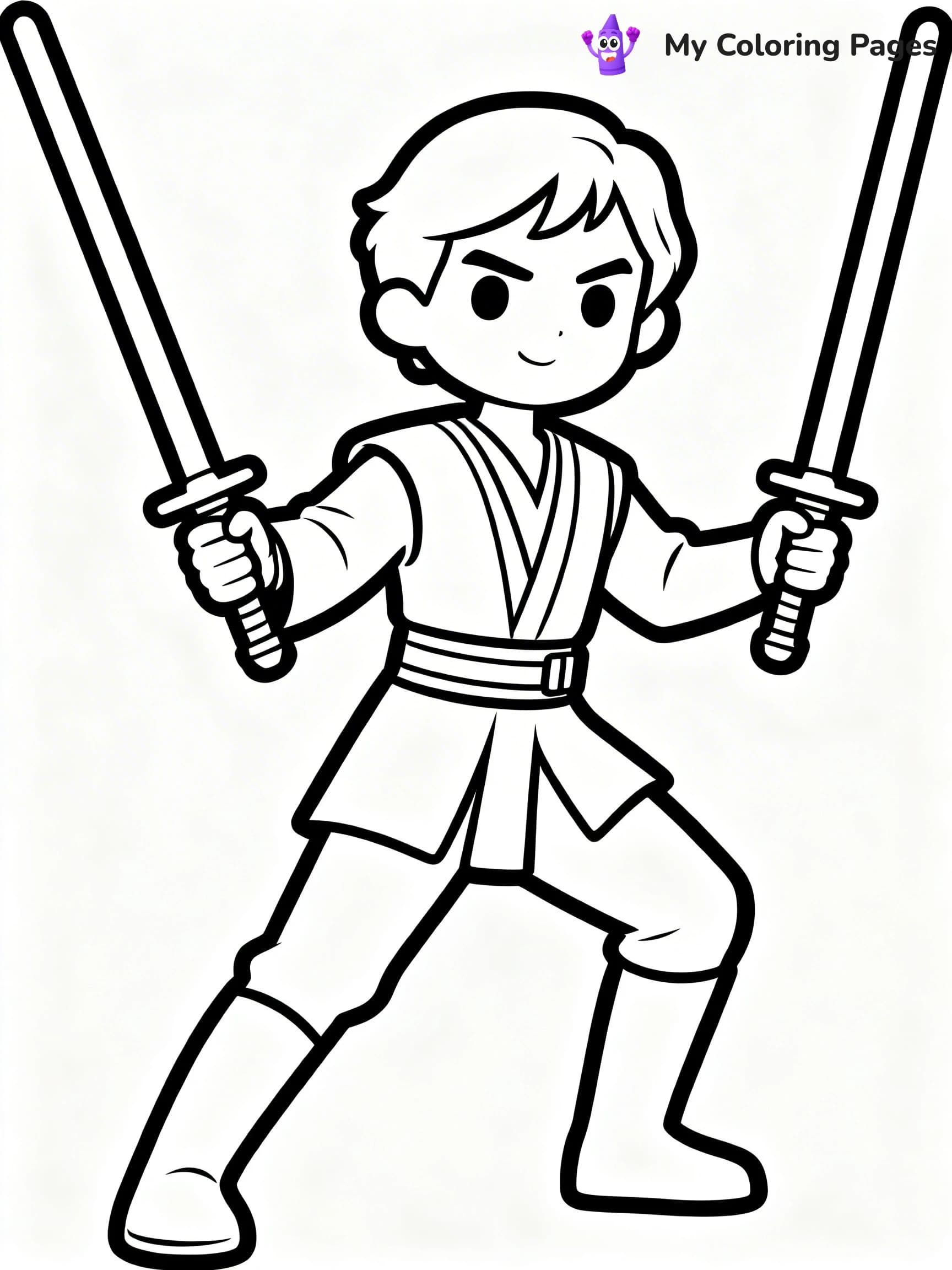 Lightsaber Coloring Pages - 2