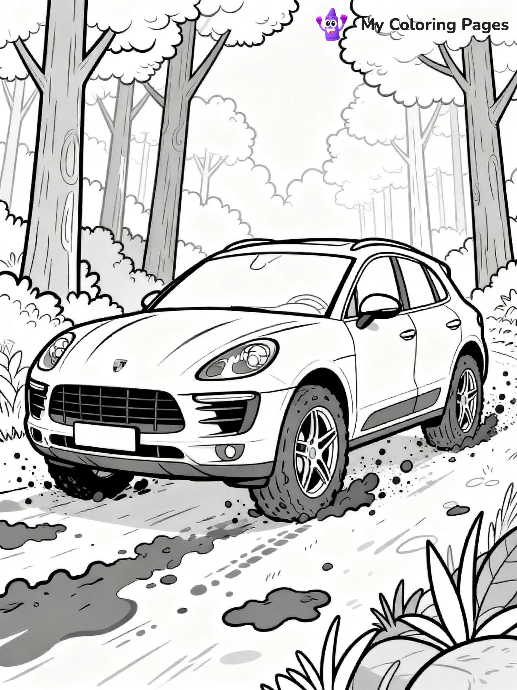 Porsche Coloring Pages - 5