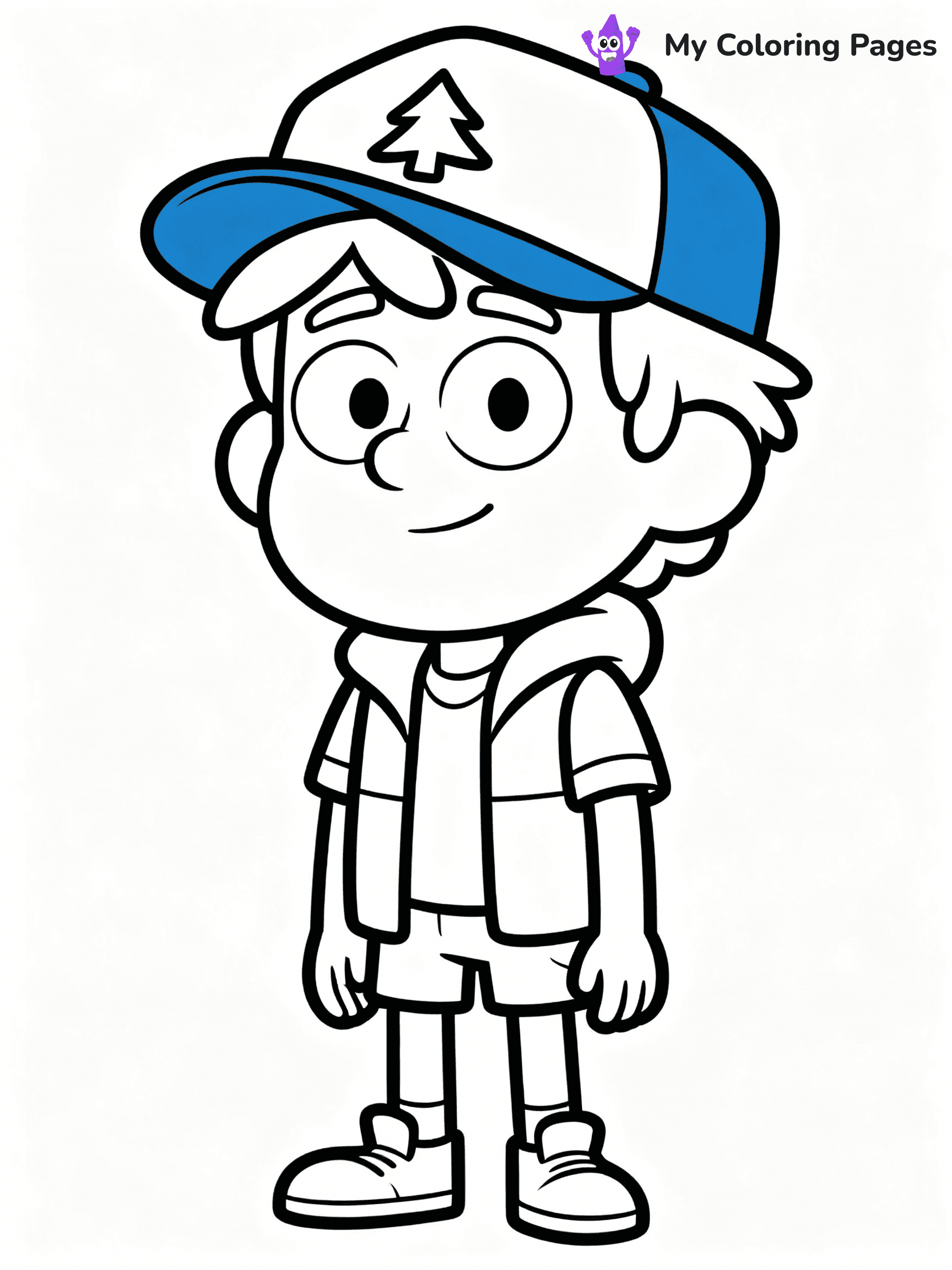 Gravity Falls Coloring Pages - 6