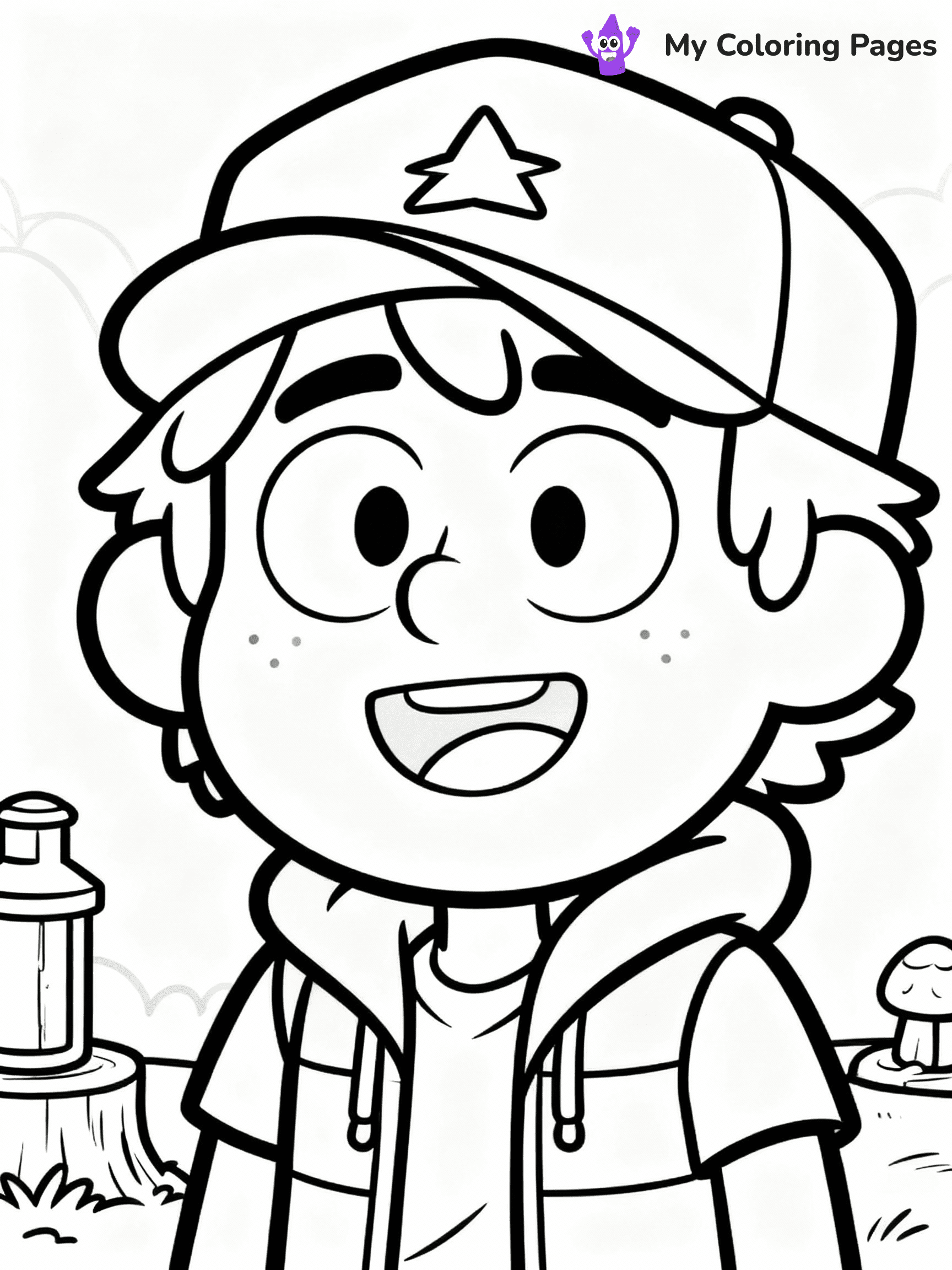 Gravity Falls Coloring Pages - 4