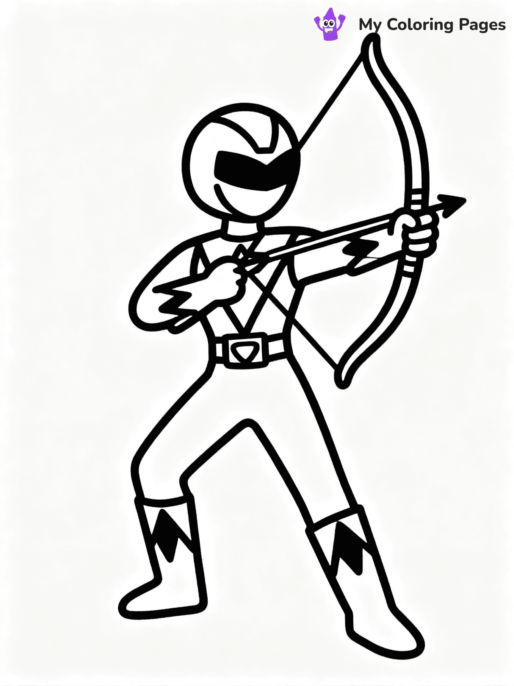 Power Rangers Coloring Pages - 6