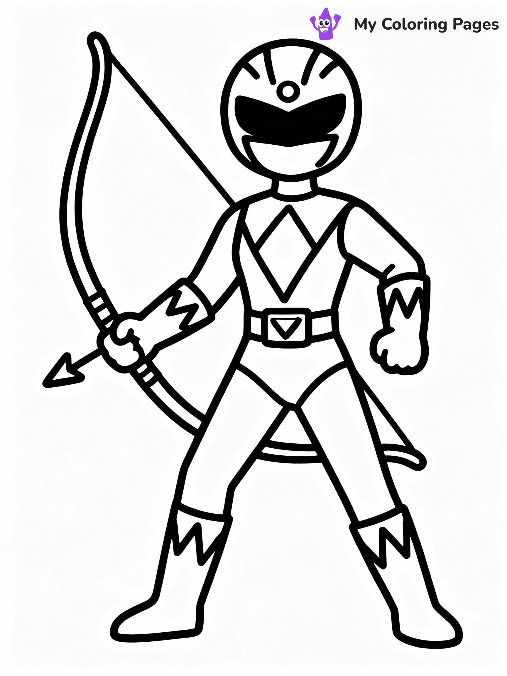 Power Rangers Coloring Pages - 5