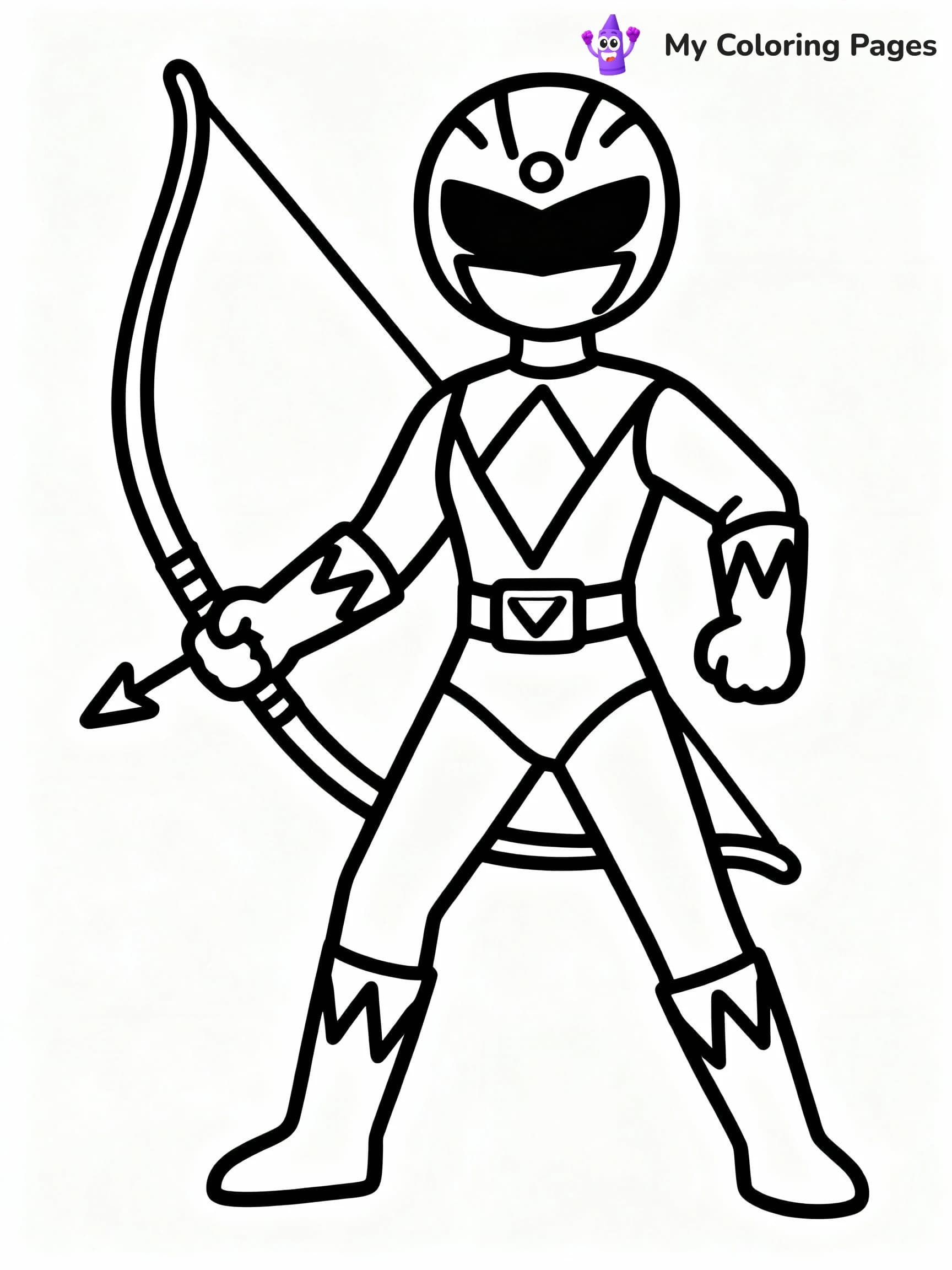 Power Rangers Coloring Pages - 5