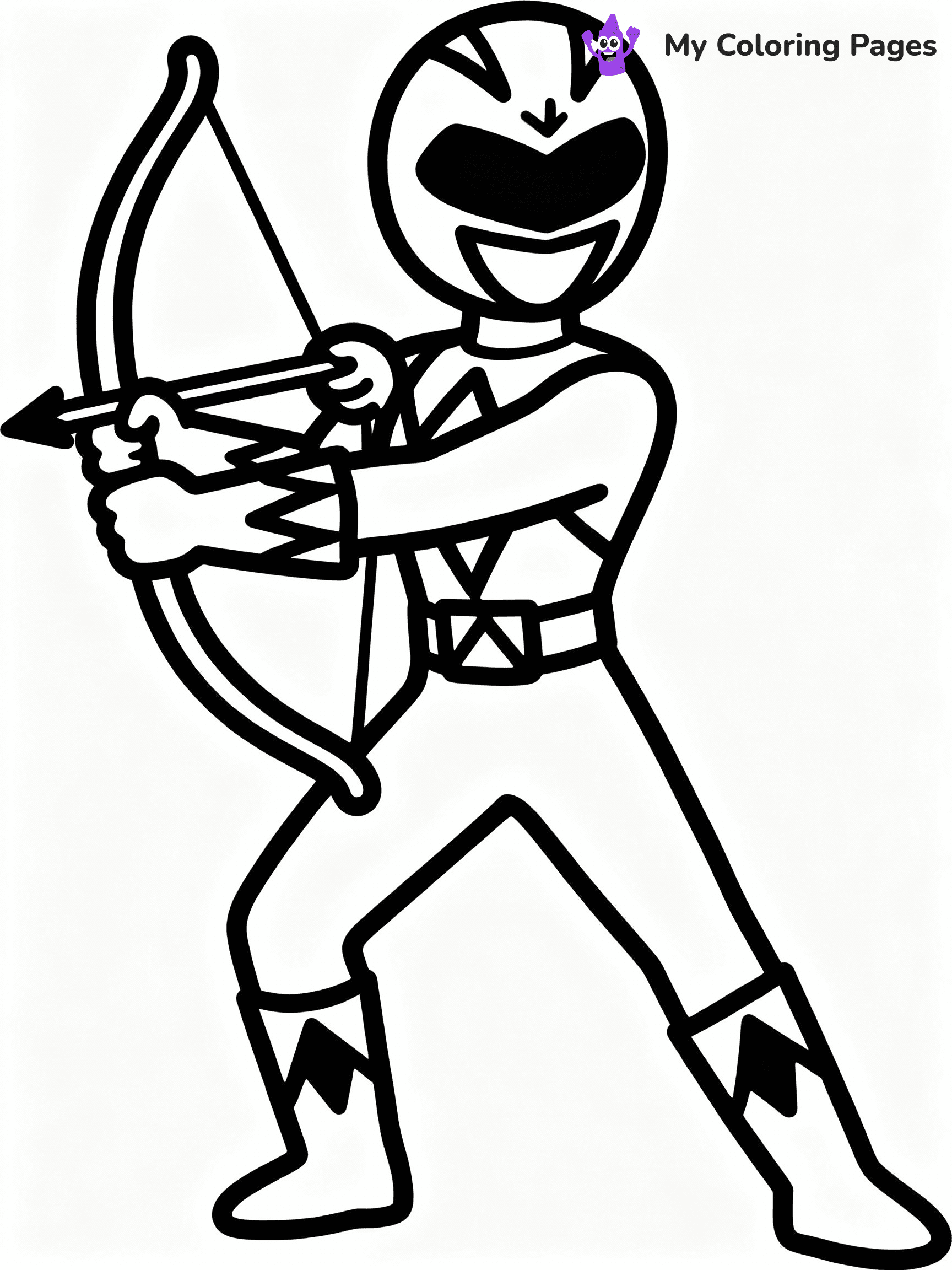 Power Rangers Coloring Pages - 2