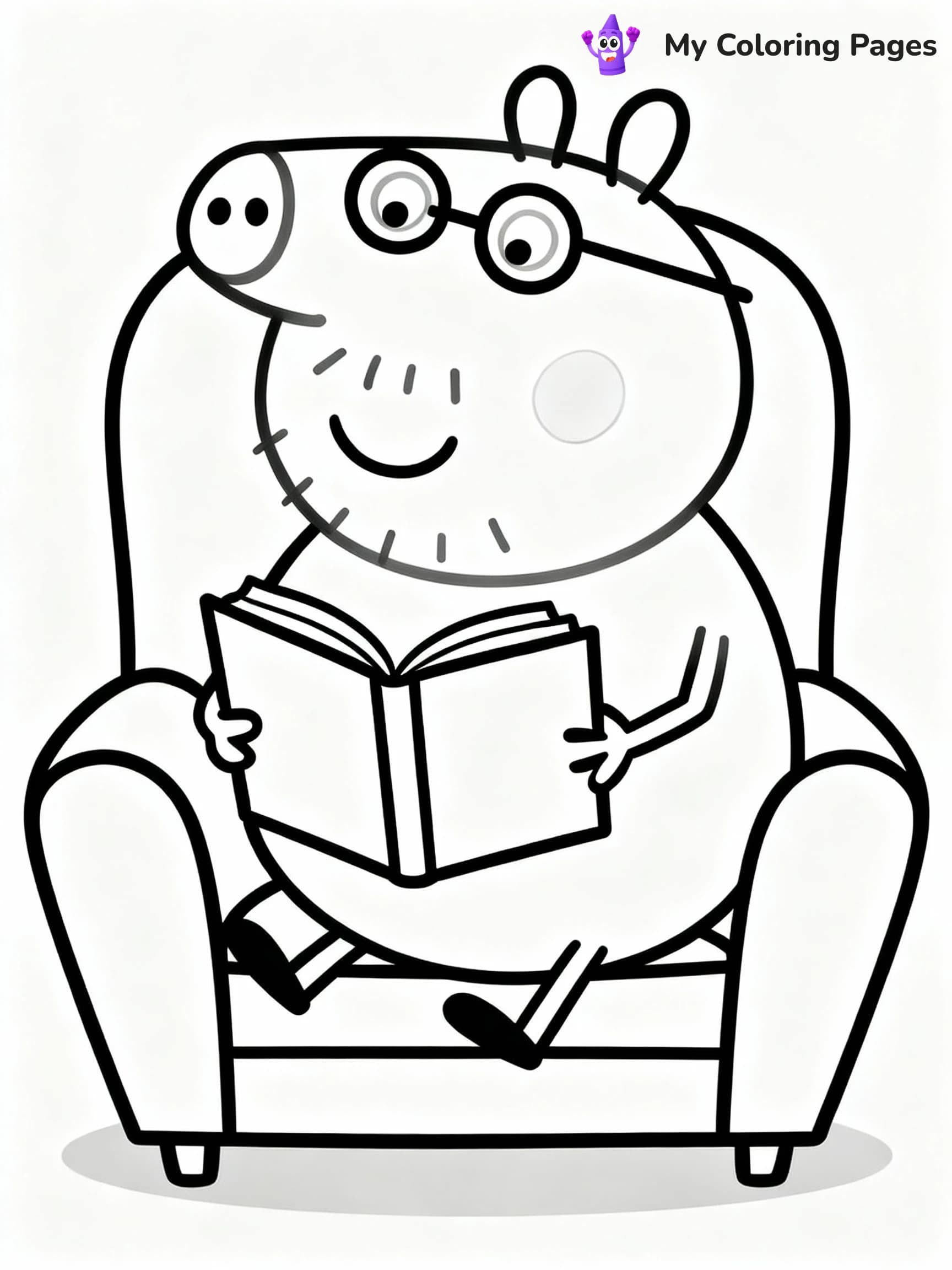 Peppa Pig Coloring Pages - 24