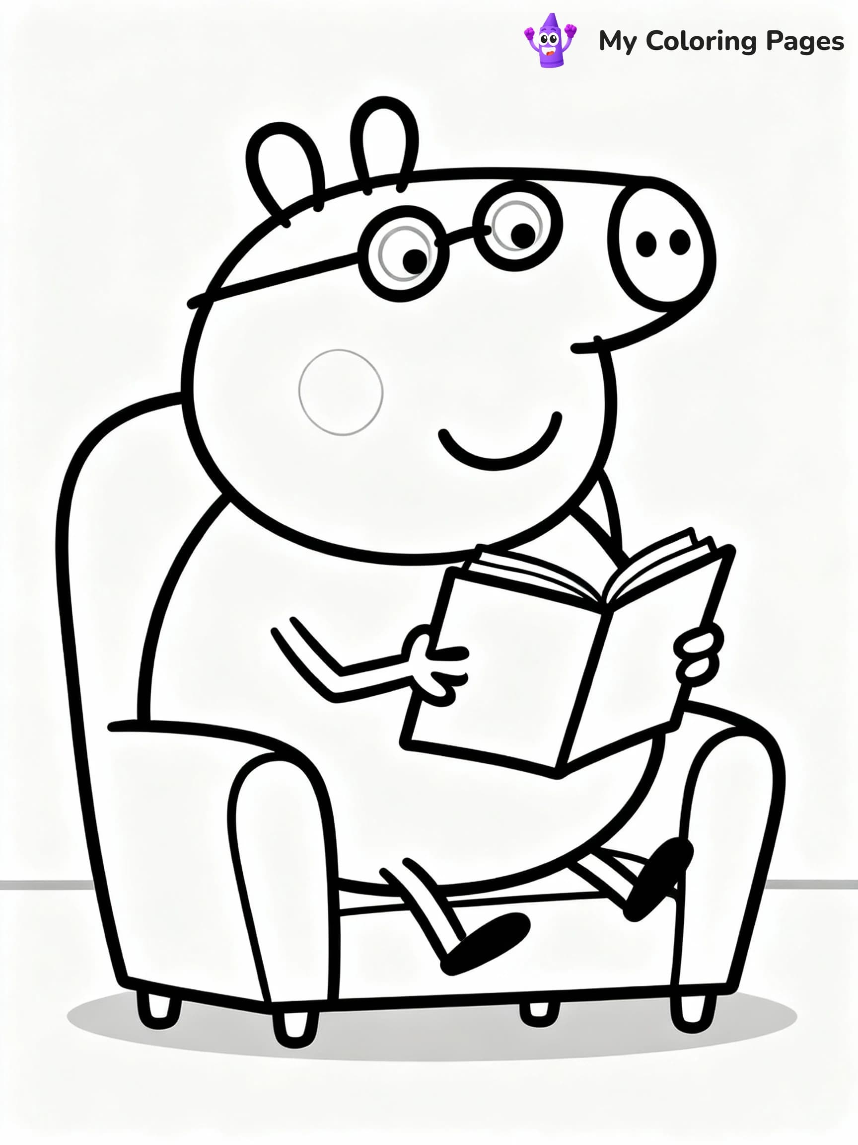 Peppa Pig Coloring Pages - 22