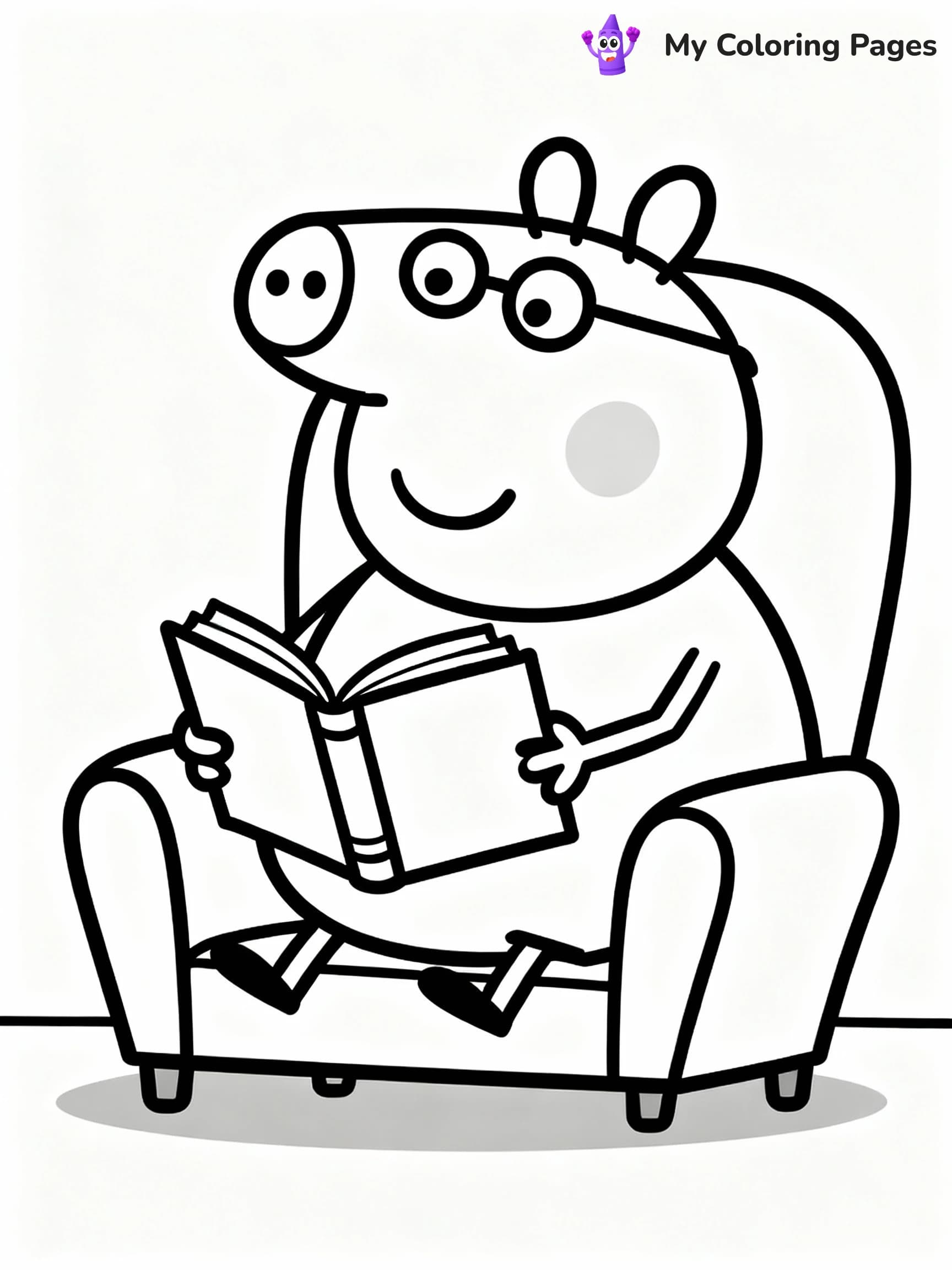 Peppa Pig Coloring Pages - 21