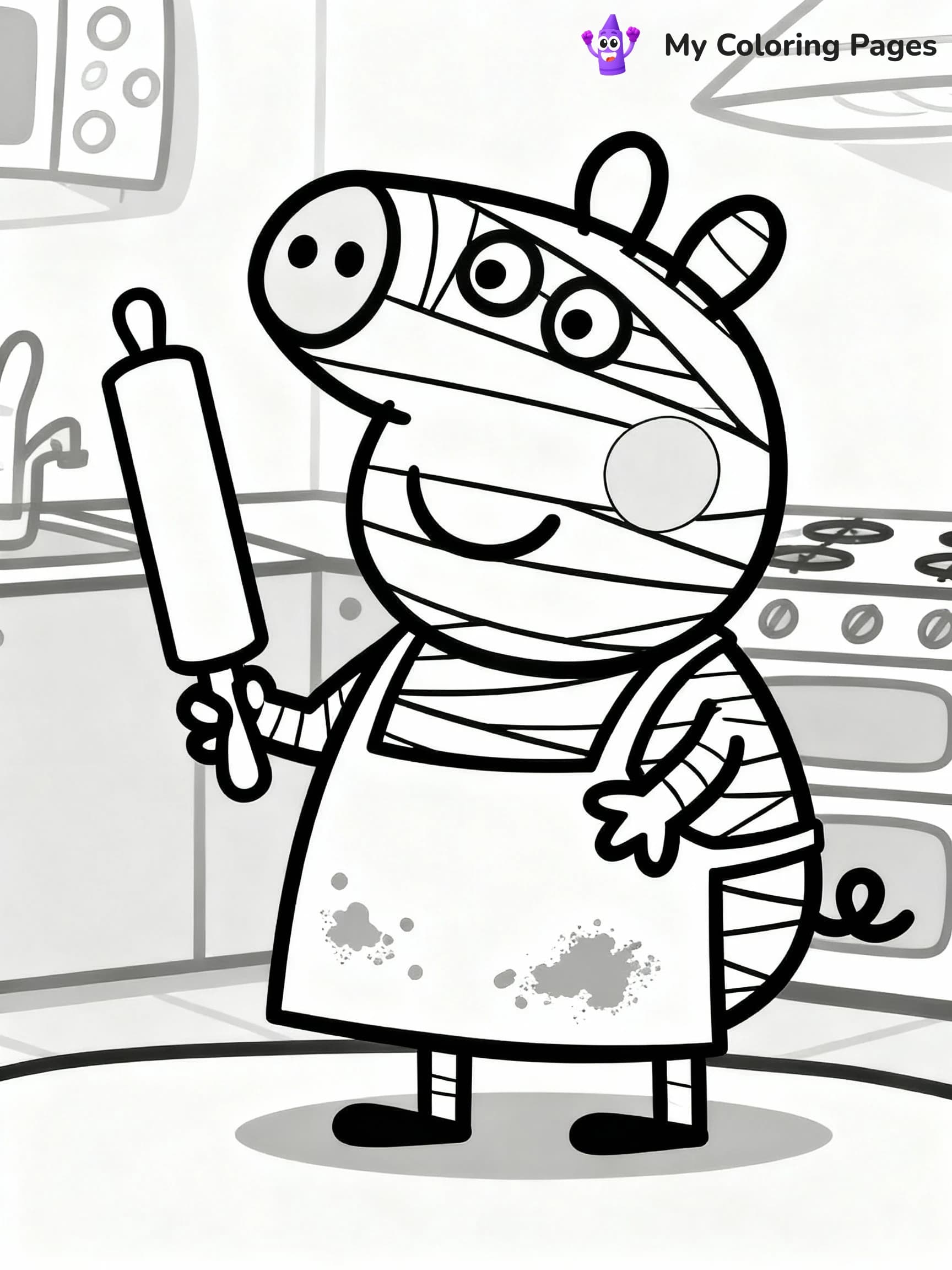 Peppa Pig Coloring Pages - 18