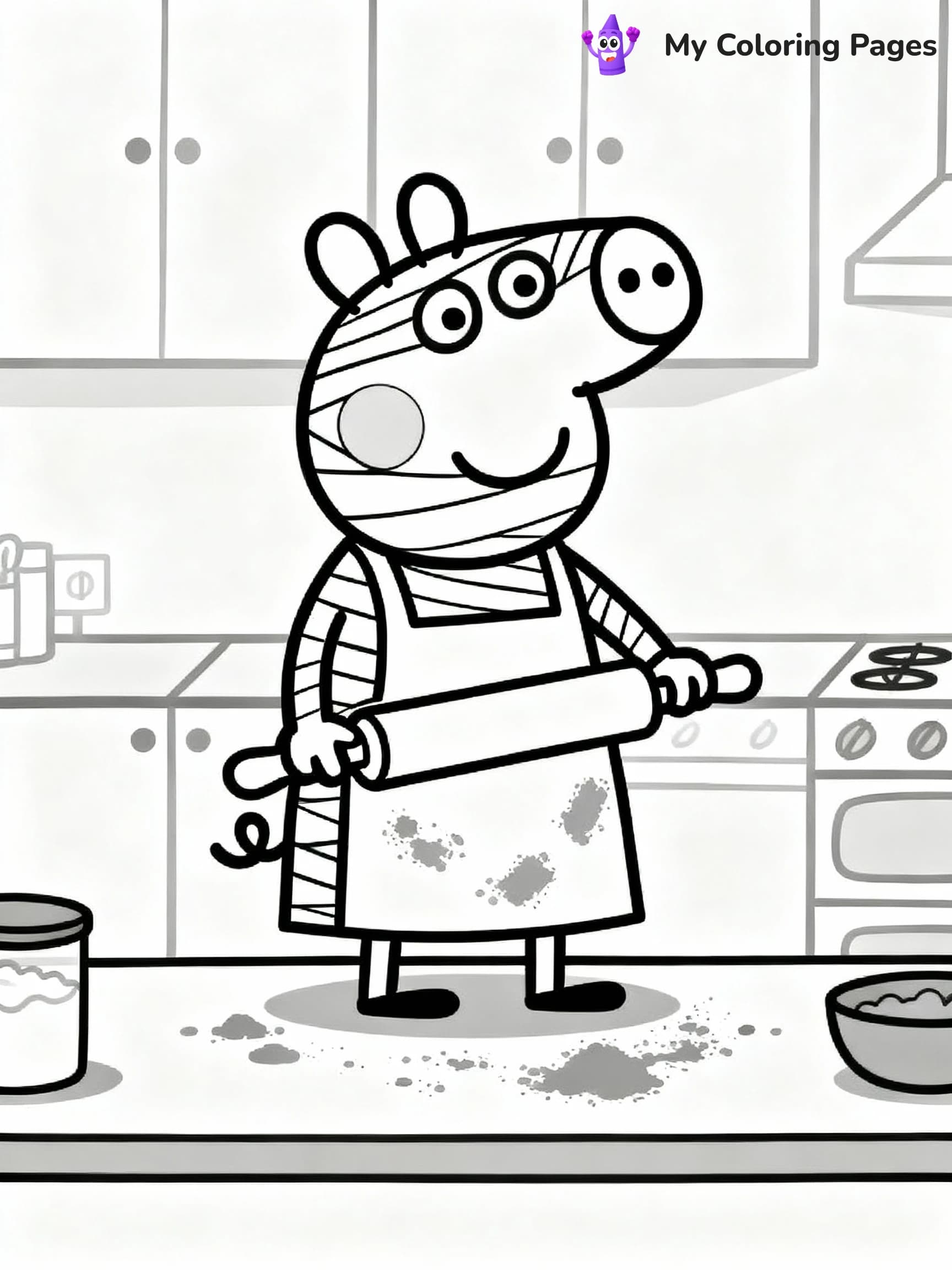 Peppa Pig Coloring Pages - 15
