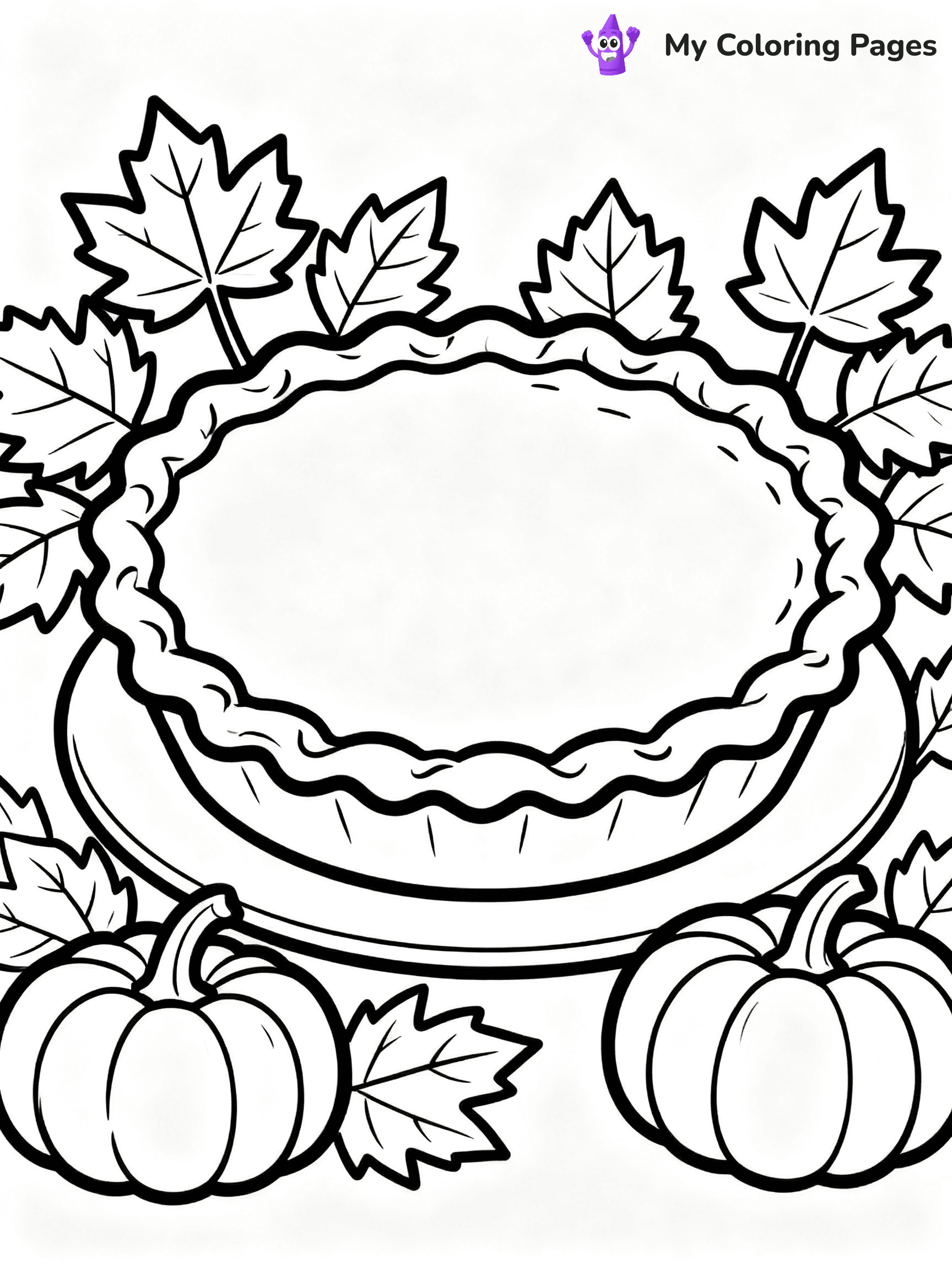 Pie Coloring Pages - 71