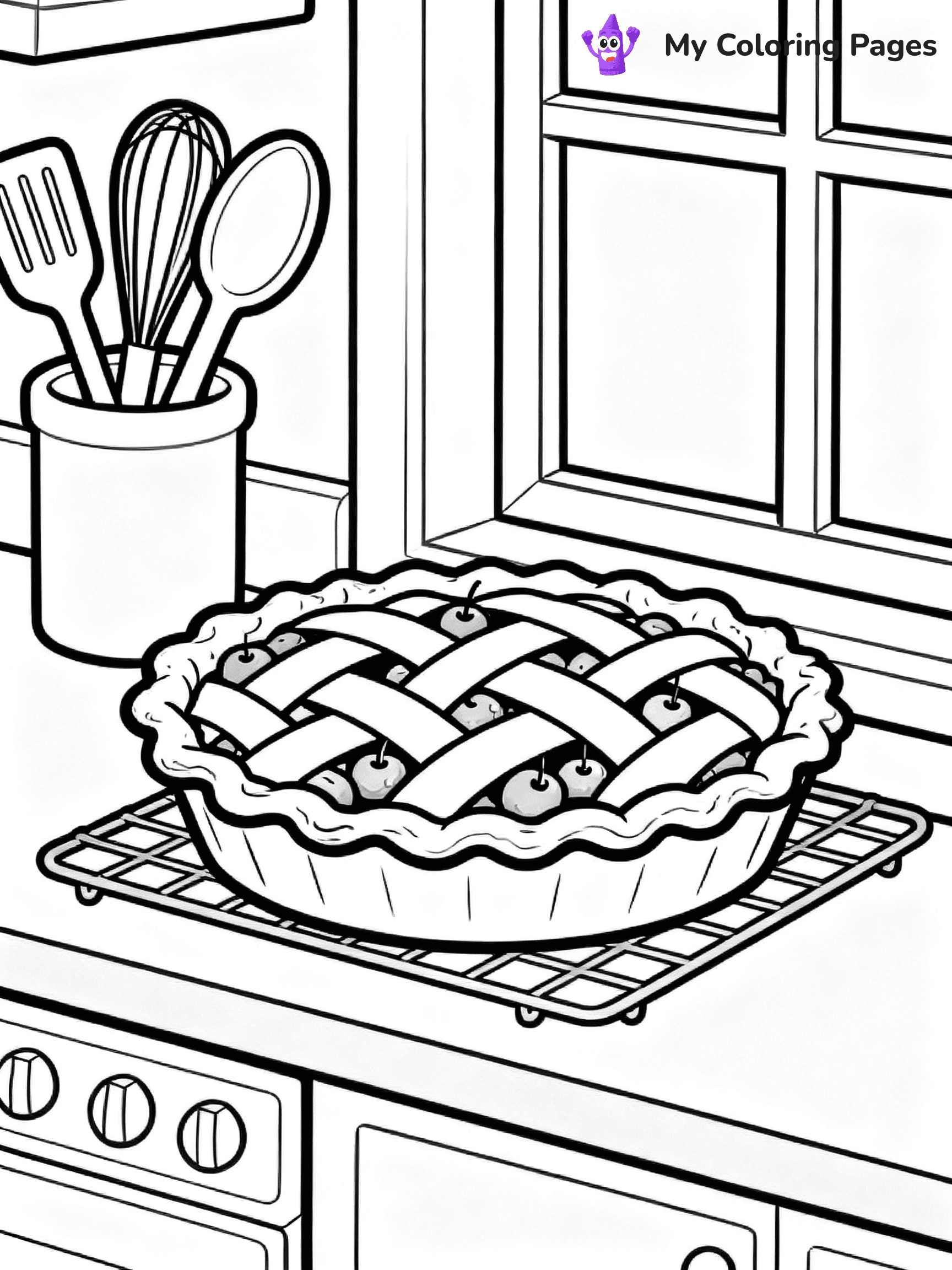 Pie Coloring Pages - 68