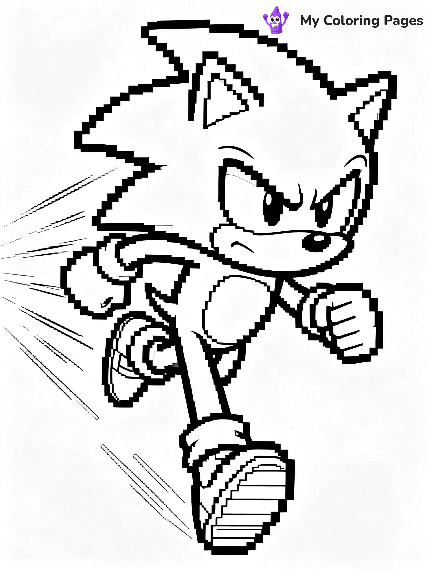 Sonic Exe Coloring Pages - 11