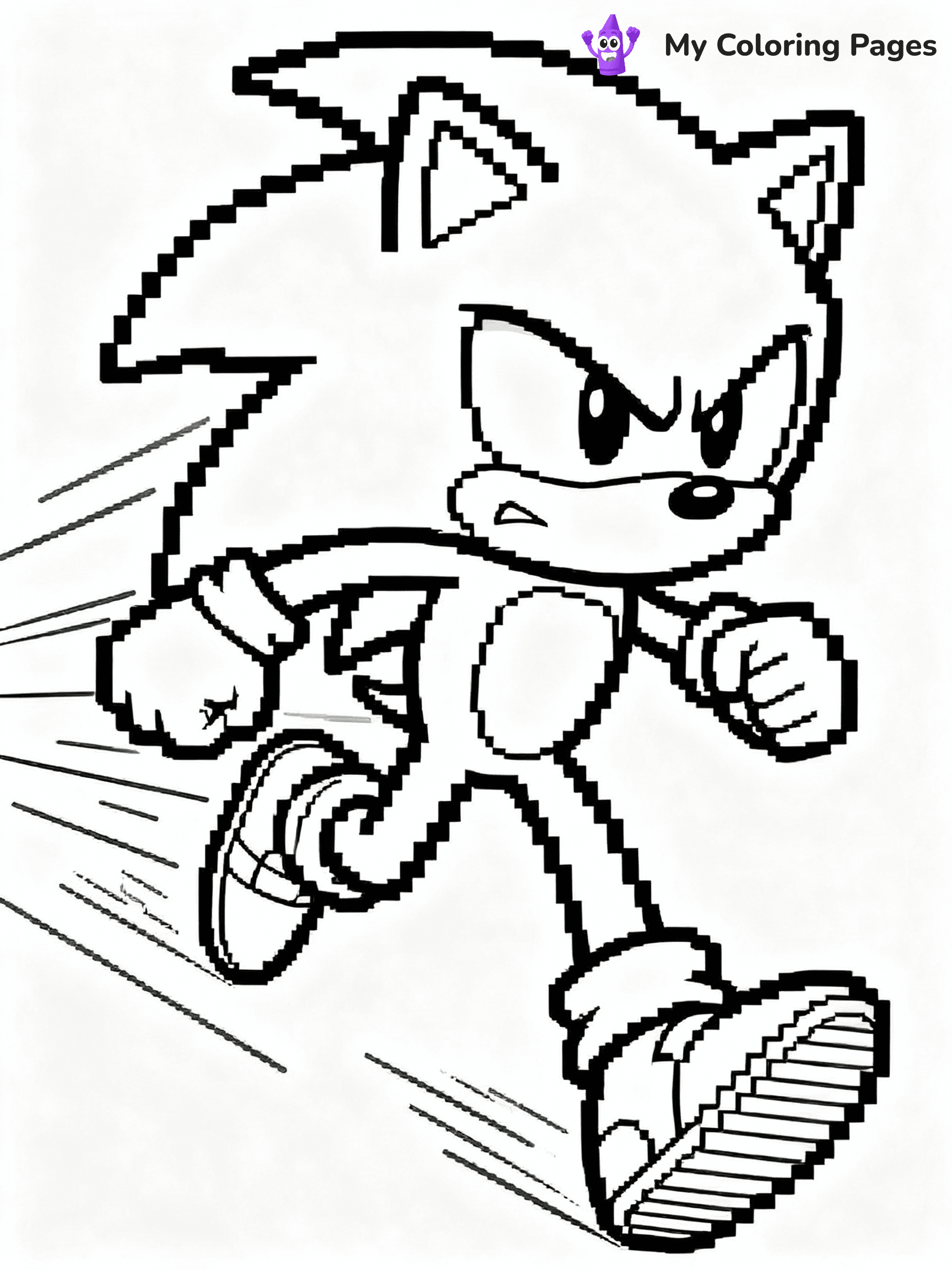 Sonic Exe Coloring Pages - 10