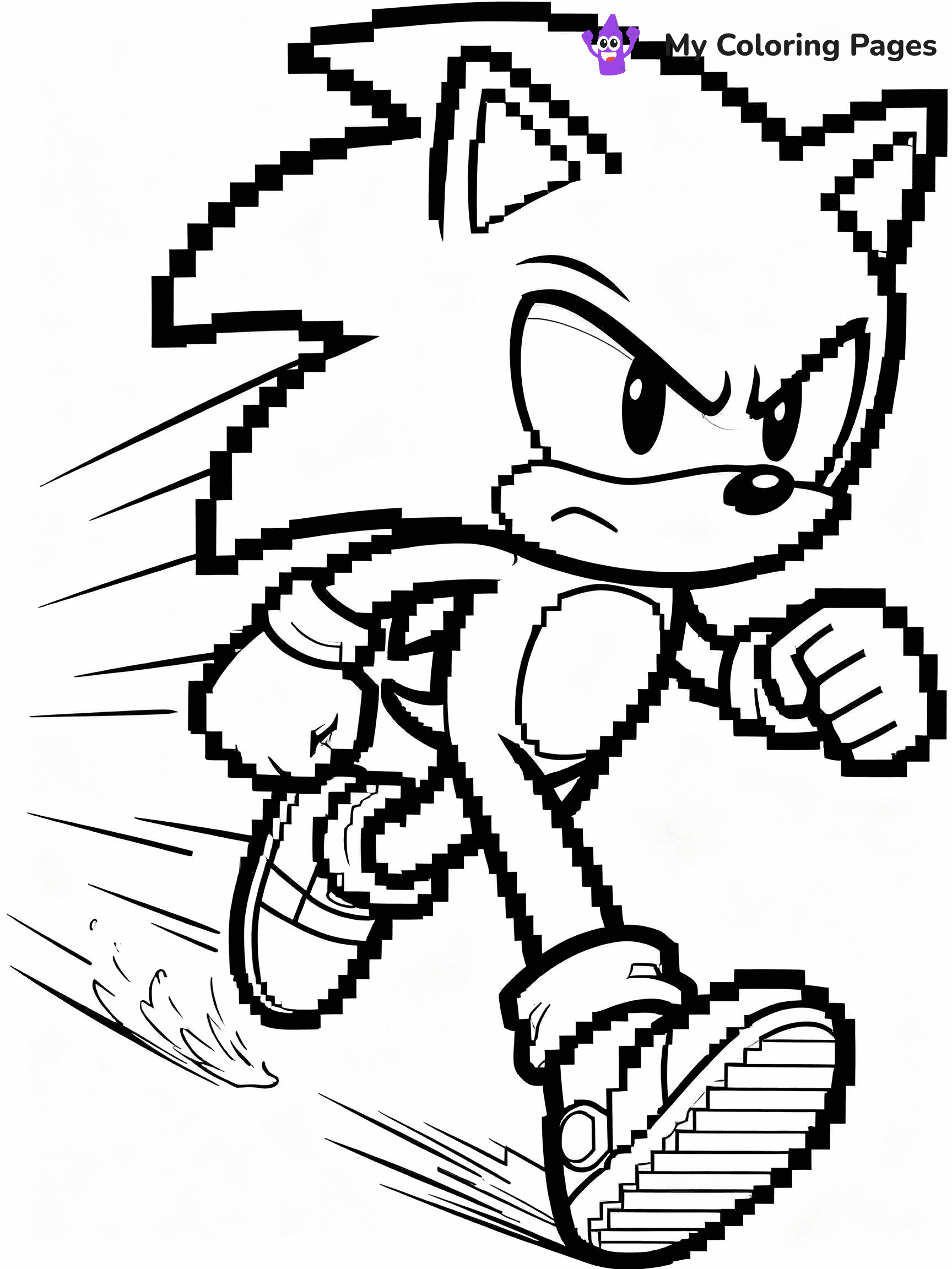 Sonic Exe Coloring Pages - 6