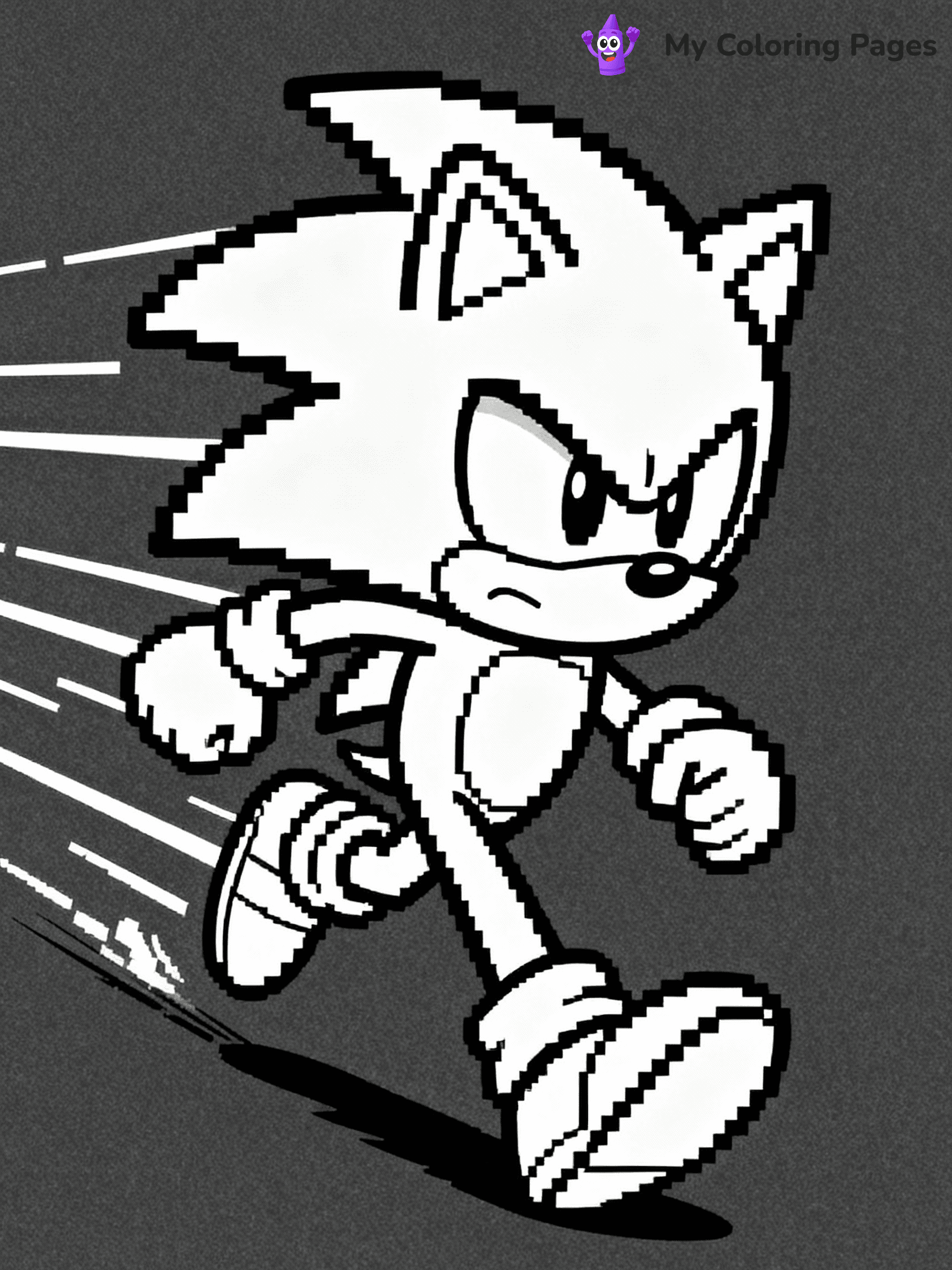 Sonic Exe Coloring Pages - 5