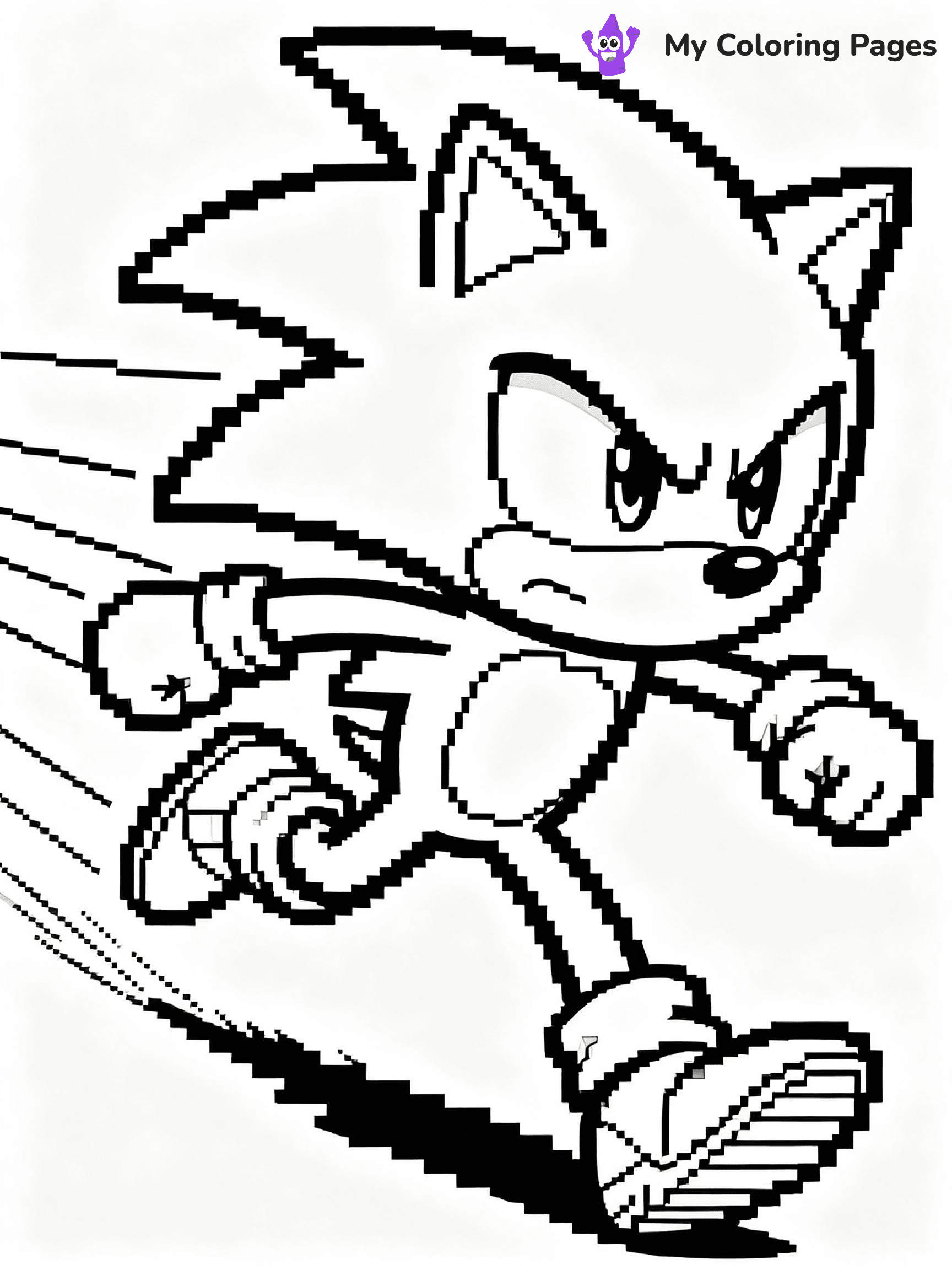 Sonic Exe Coloring Pages - 3