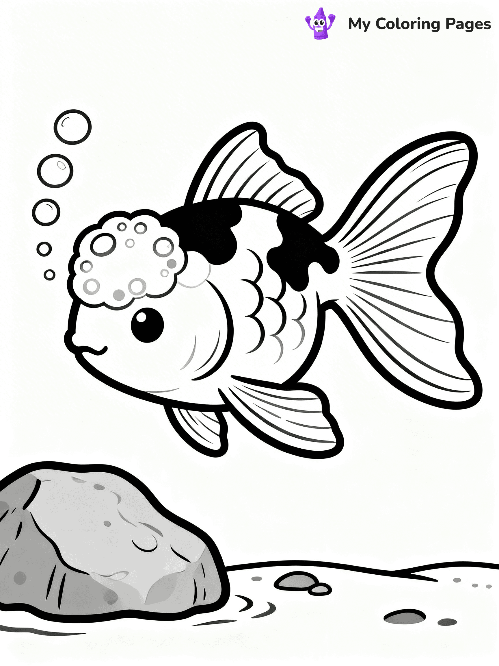 Goldfish Coloring Pages - 13