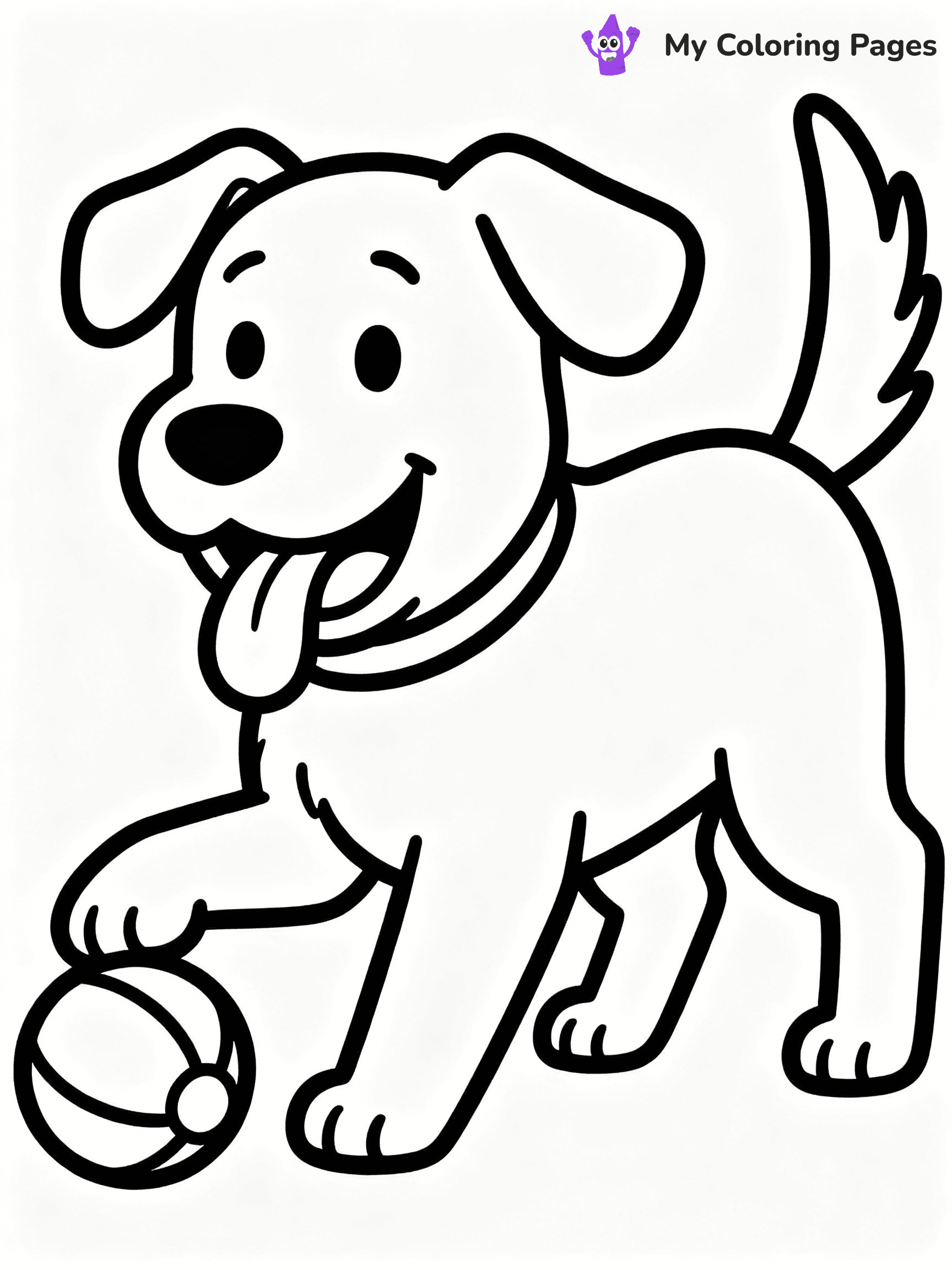 ⚠️ CRITICAL REQUIREMENT - ABSOLUTE BLACK AND WHITE ONLY ⚠️
This MUST be a BLACK AND WHITE line drawing ONLY. NO COLORS whatsoever.
- ONLY pure black lines (#000000) on pure white background (#FFFFFF)
- ABSOLUTELY NO colors, NO shading, NO gradients, NO grayscale
- If there are ANY colors in the output, the image is REJECTED
- This is a COLORING PAGE - meant to be COLORED IN by children
- The output must be UNCOLORED line art ready for coloring
⚠️ SUBJECT TO DRAW: DogDay from Catnap in cartoon style, playing with a ball, tongue out, tail wagging happily
(REMEMBER: Output must be BLACK AND WHITE line art only, NOT colored!)
# COLORING PAGE: BLACK OUTLINES ONLY - WHITE BACKGROUND MANDATORY
Create a **coloring book page** using EXACTLY two values: black lines, white space.
## NON-NEGOTIABLE BINARY RULES
- **ONLY #000000 (black) and #FFFFFF (white)** - NO other values exist
- **EVERY PIXEL = BLACK OR WHITE** - no gray/shading/antialiasing
- **WHITE BACKGROUND MANDATORY** - entire canvas stays white
- **ALL SHAPES HOLLOW** - everything is empty outlines waiting to be colored
- **FORBIDDEN:** fills, shading, gradients, patterns, textures, colors
- **NO SOLID REGIONS** - if it's not a thin line, it's wrong
## Universal Line Standards
- Black outlines ONLY - thin, uniform weight
- Every shape completely empty inside
- Closed contours suitable for coloring
- Simple flat illustration - zero depth/3D/realism
- **Style:** Whimsical Doodle Art Alley - rounded, friendly outlines (unless specified)
## Everything = Outline Only
- Characters/animals: hollow shapes
- Objects/clothing: empty contours
- Backgrounds/scenery: line work only
- Natural elements: outlined forms
- Dark/night areas: don't exist (use outlined symbols)
- Textures/patterns: convert to simple lines
## The Test
Can a child color EVERY white space with crayons? If any area is pre-filled/shaded/gray or colored in, it FAILS. Every shape must be waiting to receive color.
**FINAL OUTPUT**: Binary coloring page. Black lines define shapes. White spaces ready for coloring. Nothing else exists. No exceptions. Print-ready.
⚠️ FINAL REMINDER: Draw the subject "DogDay from Catnap in cartoon style, playing with a ball, tongue out, tail wagging happily" as BLACK AND WHITE line art. Zero colors in output.