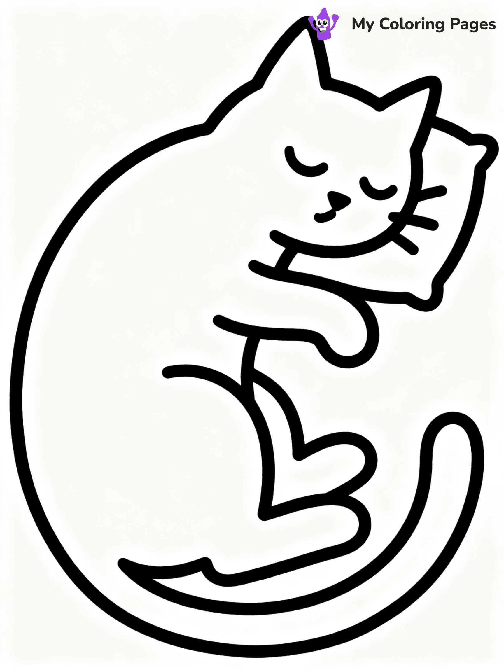 ⚠️ CRITICAL REQUIREMENT - ABSOLUTE BLACK AND WHITE ONLY ⚠️
This MUST be a BLACK AND WHITE line drawing ONLY. NO COLORS whatsoever.
- ONLY pure black lines (#000000) on pure white background (#FFFFFF)
- ABSOLUTELY NO colors, NO shading, NO gradients, NO grayscale
- If there are ANY colors in the output, the image is REJECTED
- This is a COLORING PAGE - meant to be COLORED IN by children
- The output must be UNCOLORED line art ready for coloring
⚠️ SUBJECT TO DRAW: Catnap cartoon
(REMEMBER: Output must be BLACK AND WHITE line art only, NOT colored!)
# COLORING PAGE: BLACK OUTLINES ONLY - WHITE BACKGROUND MANDATORY
Create a **coloring book page** using EXACTLY two values: black lines, white space.
## NON-NEGOTIABLE BINARY RULES
- **ONLY #000000 (black) and #FFFFFF (white)** - NO other values exist
- **EVERY PIXEL = BLACK OR WHITE** - no gray/shading/antialiasing
- **WHITE BACKGROUND MANDATORY** - entire canvas stays white
- **ALL SHAPES HOLLOW** - everything is empty outlines waiting to be colored
- **FORBIDDEN:** fills, shading, gradients, patterns, textures, colors
- **NO SOLID REGIONS** - if it's not a thin line, it's wrong
## Universal Line Standards
- Black outlines ONLY - thin, uniform weight
- Every shape completely empty inside
- Closed contours suitable for coloring
- Simple flat illustration - zero depth/3D/realism
- **Style:** Whimsical Doodle Art Alley - rounded, friendly outlines (unless specified)
## Everything = Outline Only
- Characters/animals: hollow shapes
- Objects/clothing: empty contours
- Backgrounds/scenery: line work only
- Natural elements: outlined forms
- Dark/night areas: don't exist (use outlined symbols)
- Textures/patterns: convert to simple lines
## The Test
Can a child color EVERY white space with crayons? If any area is pre-filled/shaded/gray or colored in, it FAILS. Every shape must be waiting to receive color.
**FINAL OUTPUT**: Binary coloring page. Black lines define shapes. White spaces ready for coloring. Nothing else exists. No exceptions. Print-ready.
⚠️ FINAL REMINDER: Draw the subject "Catnap cartoon" as BLACK AND WHITE line art. Zero colors in output.