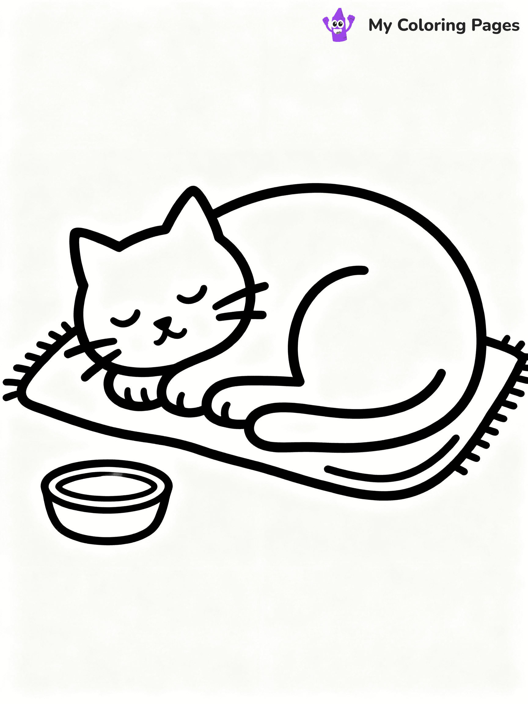 ⚠️ CRITICAL REQUIREMENT - ABSOLUTE BLACK AND WHITE ONLY ⚠️
This MUST be a BLACK AND WHITE line drawing ONLY. NO COLORS whatsoever.
- ONLY pure black lines (#000000) on pure white background (#FFFFFF)
- ABSOLUTELY NO colors, NO shading, NO gradients, NO grayscale
- If there are ANY colors in the output, the image is REJECTED
- This is a COLORING PAGE - meant to be COLORED IN by children
- The output must be UNCOLORED line art ready for coloring
⚠️ SUBJECT TO DRAW: Catnap cartoon
(REMEMBER: Output must be BLACK AND WHITE line art only, NOT colored!)
# COLORING PAGE: BLACK OUTLINES ONLY - WHITE BACKGROUND MANDATORY
Create a **coloring book page** using EXACTLY two values: black lines, white space.
## NON-NEGOTIABLE BINARY RULES
- **ONLY #000000 (black) and #FFFFFF (white)** - NO other values exist
- **EVERY PIXEL = BLACK OR WHITE** - no gray/shading/antialiasing
- **WHITE BACKGROUND MANDATORY** - entire canvas stays white
- **ALL SHAPES HOLLOW** - everything is empty outlines waiting to be colored
- **FORBIDDEN:** fills, shading, gradients, patterns, textures, colors
- **NO SOLID REGIONS** - if it's not a thin line, it's wrong
## Universal Line Standards
- Black outlines ONLY - thin, uniform weight
- Every shape completely empty inside
- Closed contours suitable for coloring
- Simple flat illustration - zero depth/3D/realism
- **Style:** Whimsical Doodle Art Alley - rounded, friendly outlines (unless specified)
## Everything = Outline Only
- Characters/animals: hollow shapes
- Objects/clothing: empty contours
- Backgrounds/scenery: line work only
- Natural elements: outlined forms
- Dark/night areas: don't exist (use outlined symbols)
- Textures/patterns: convert to simple lines
## The Test
Can a child color EVERY white space with crayons? If any area is pre-filled/shaded/gray or colored in, it FAILS. Every shape must be waiting to receive color.
**FINAL OUTPUT**: Binary coloring page. Black lines define shapes. White spaces ready for coloring. Nothing else exists. No exceptions. Print-ready.
⚠️ FINAL REMINDER: Draw the subject "Catnap cartoon" as BLACK AND WHITE line art. Zero colors in output.