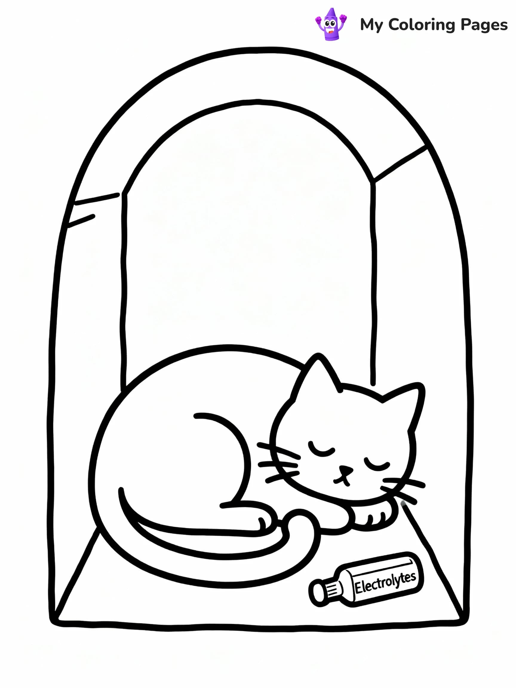 Catnap Coloring Pages - 3