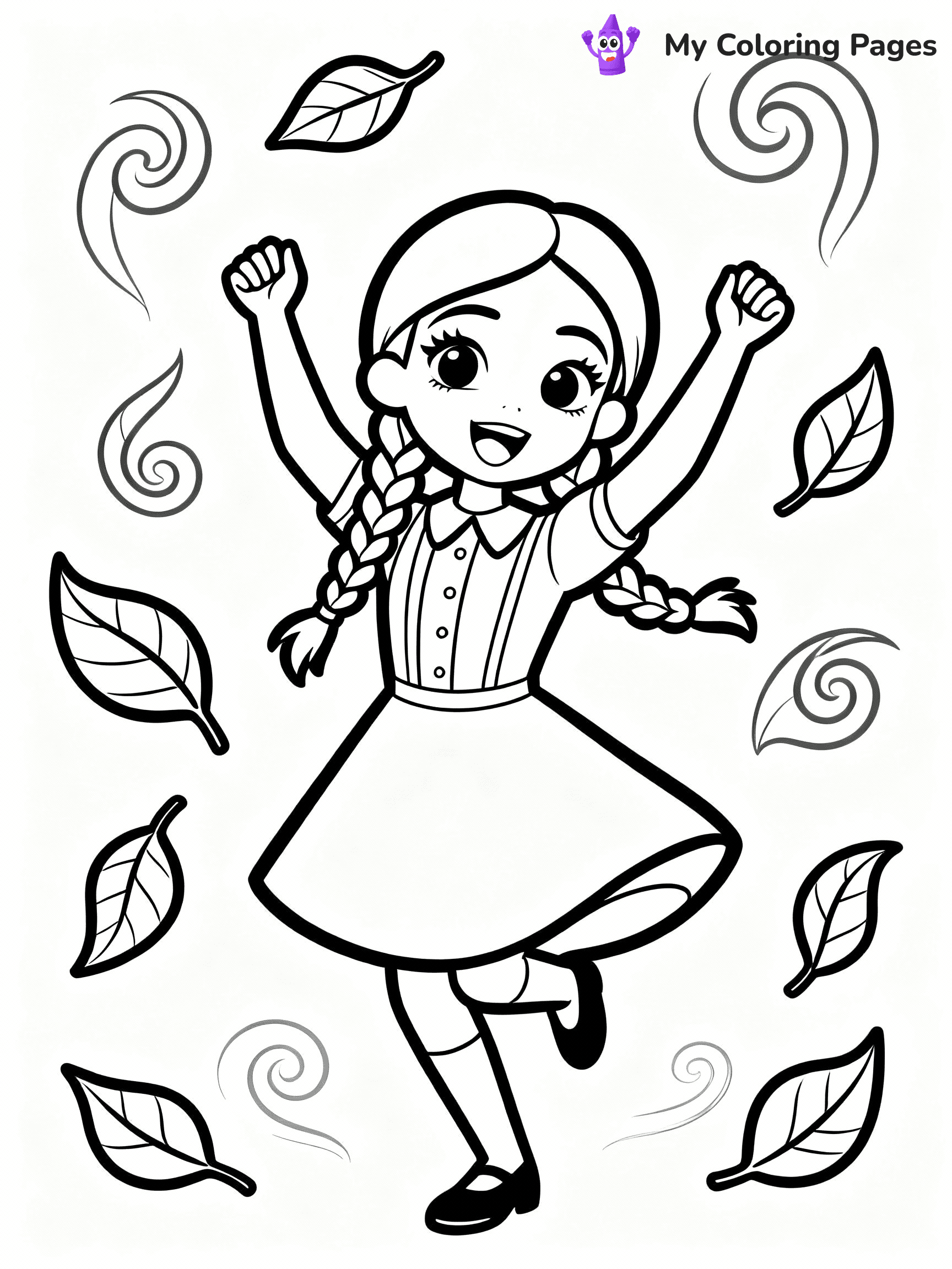 Wednesday Coloring Pages - 16