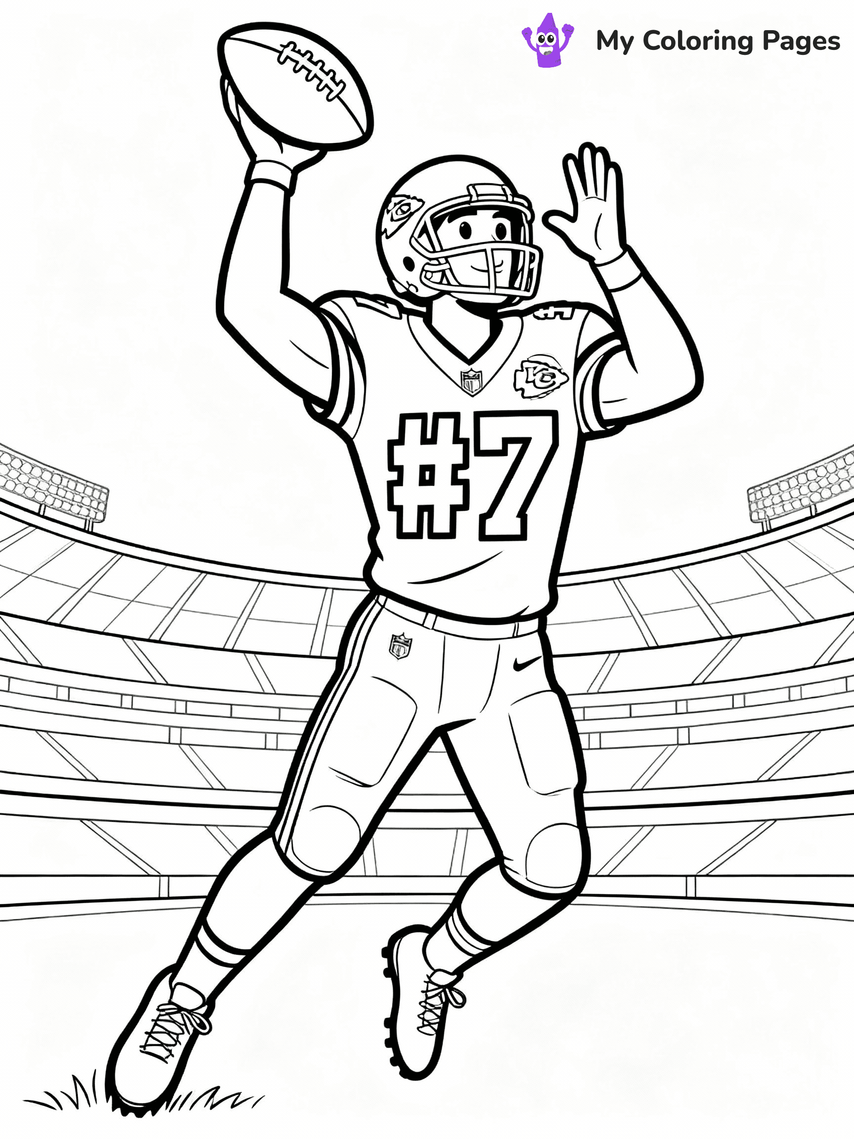 NFL Coloring Pages - 54