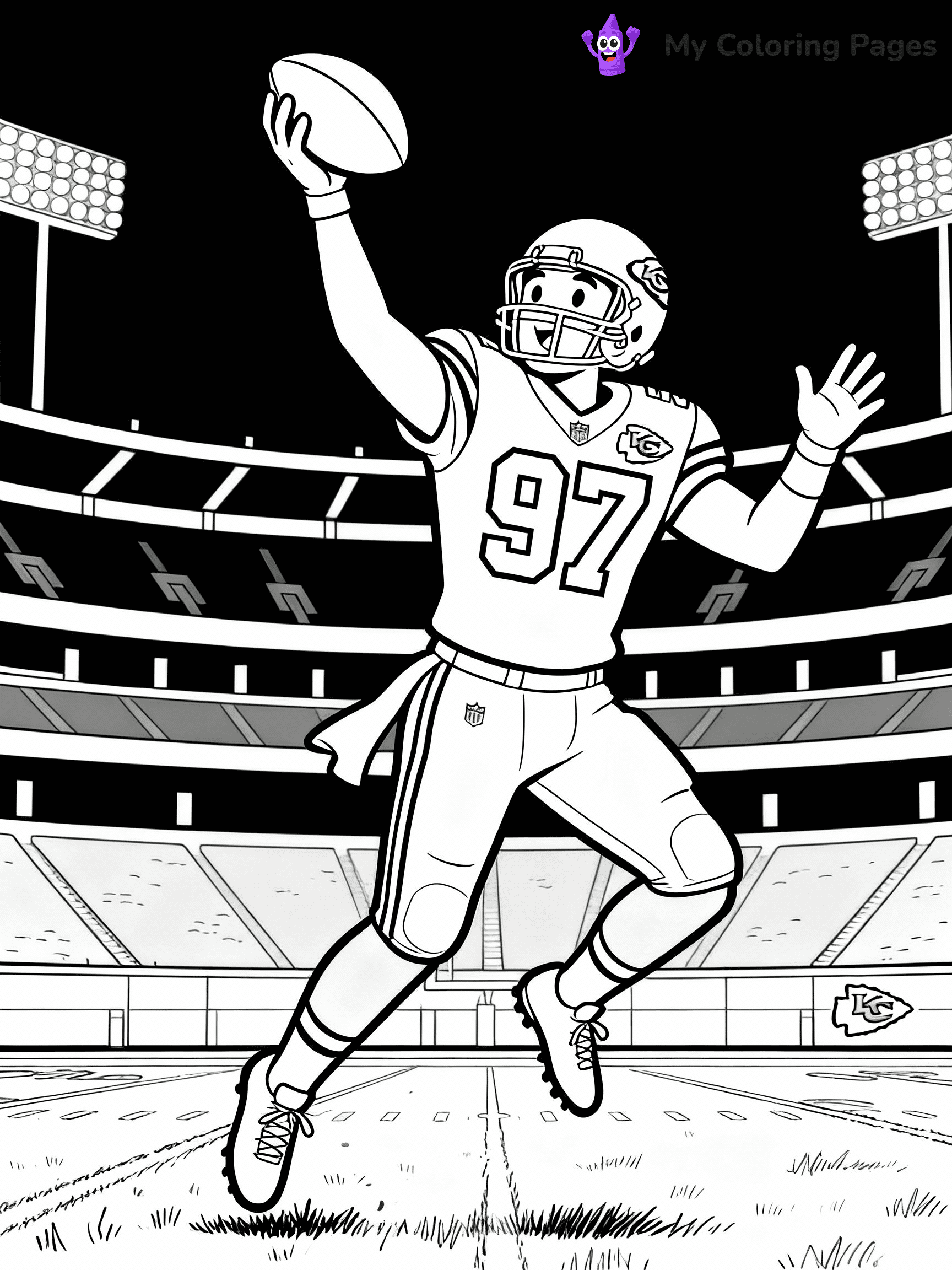 NFL Coloring Pages - 53