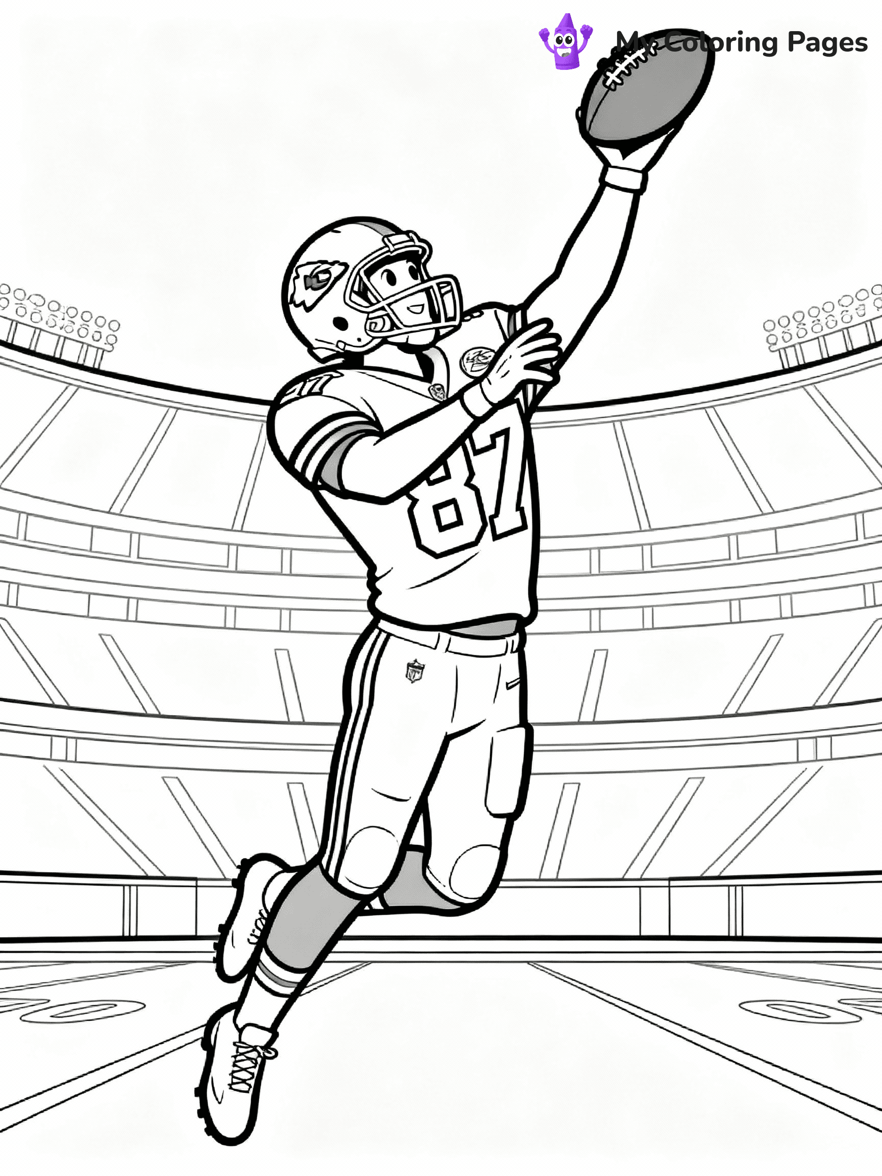NFL Coloring Pages - 49